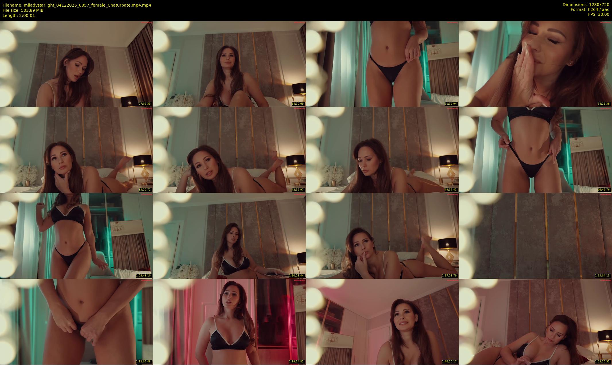 miladystarlight — 121 minute Chaturbate female cam show recording, 720p, Dec 4, 2025