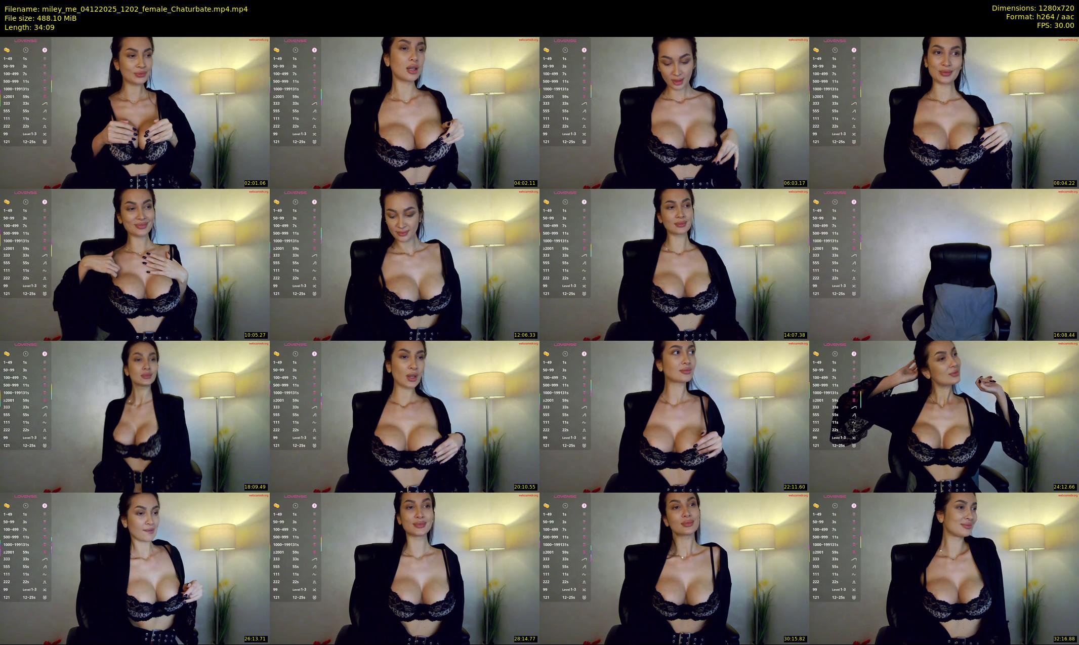 miley_me — 35 minute Chaturbate female cam show recording, 720p, Dec 4, 2025