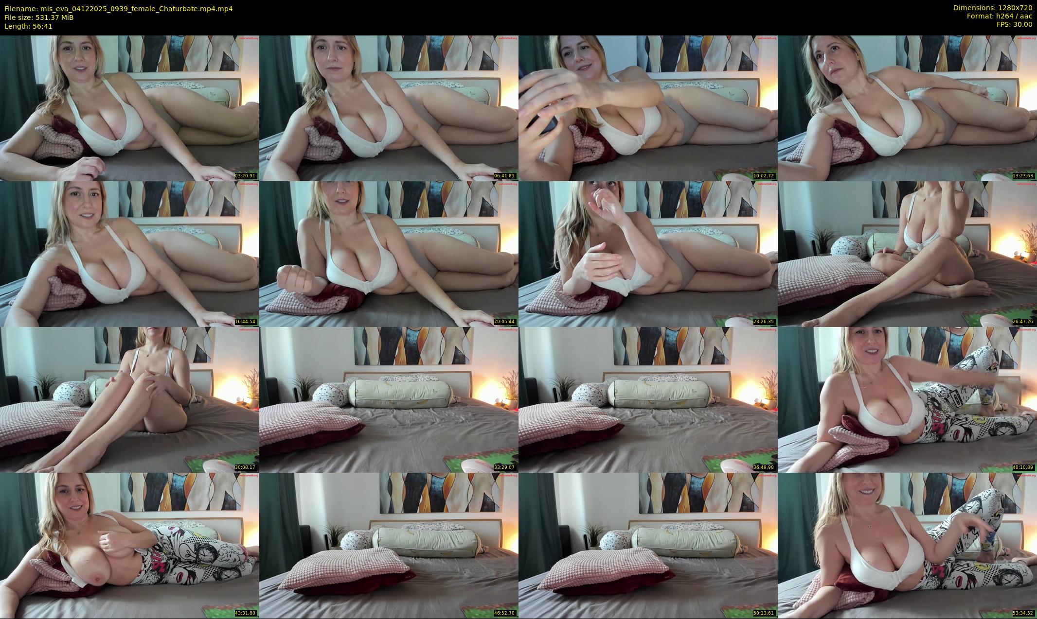 mis_eva — 57 minute Chaturbate female cam show recording, 720p, Dec 4, 2025