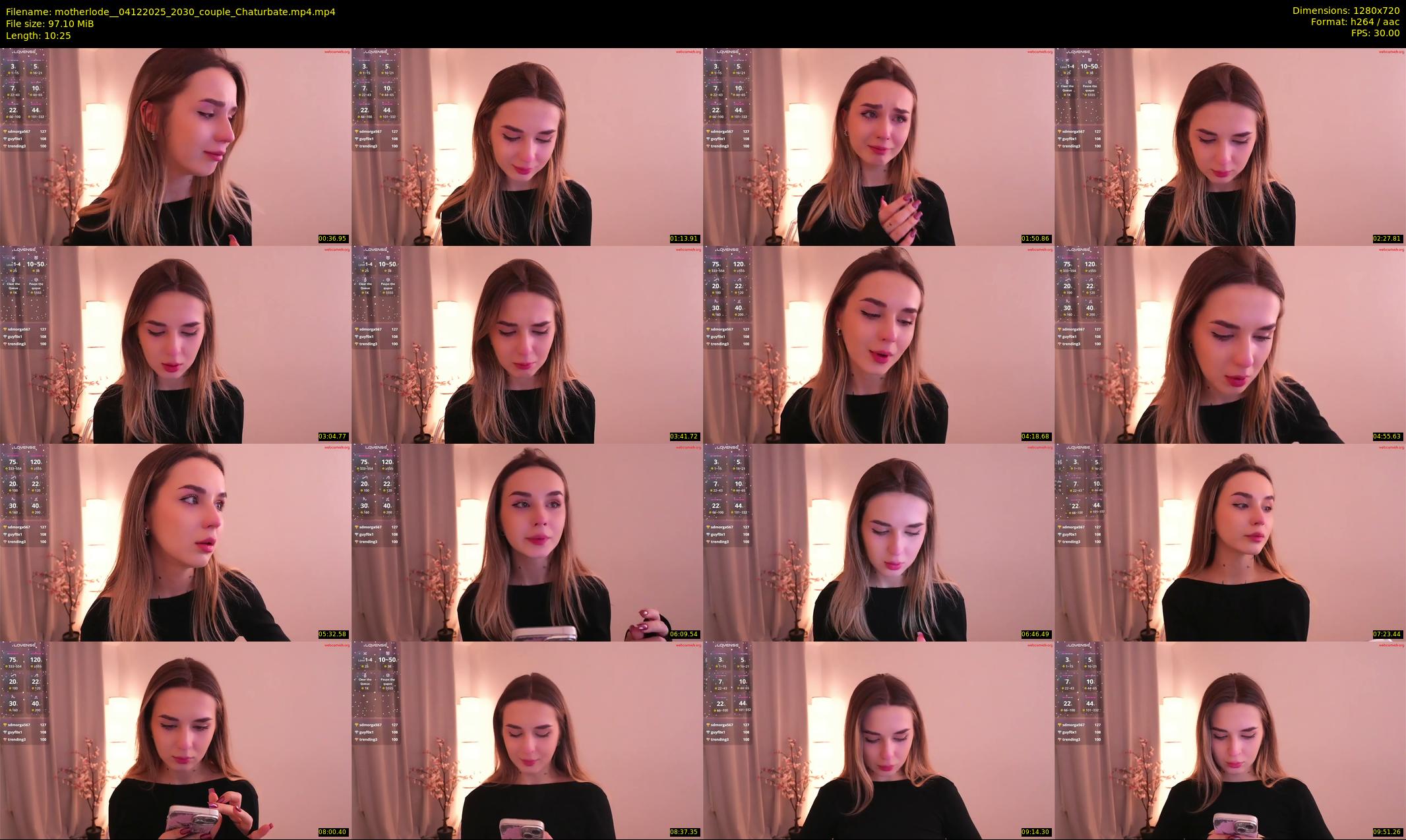 motherlode_ — 11 minute Chaturbate female cam show recording, 720p, Dec 4, 2025