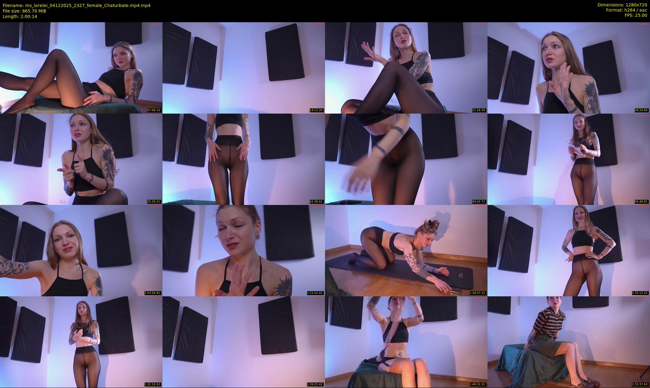 ms_lorelei — 121 minute Chaturbate female cam show recording, 720p, Dec 4, 2025