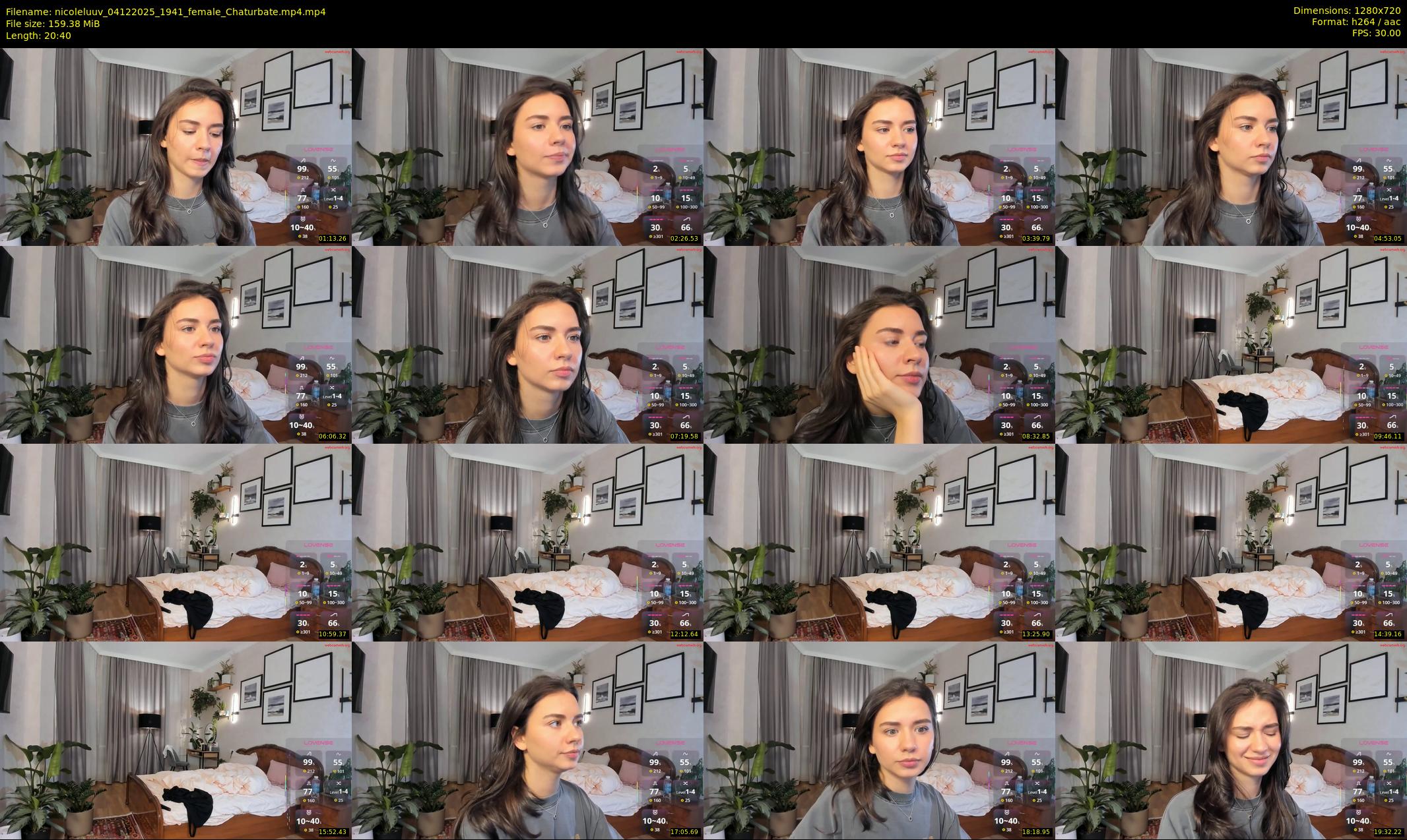 nicoleluuv — 21 minute Chaturbate female cam show recording, 720p, Dec 4, 2025
