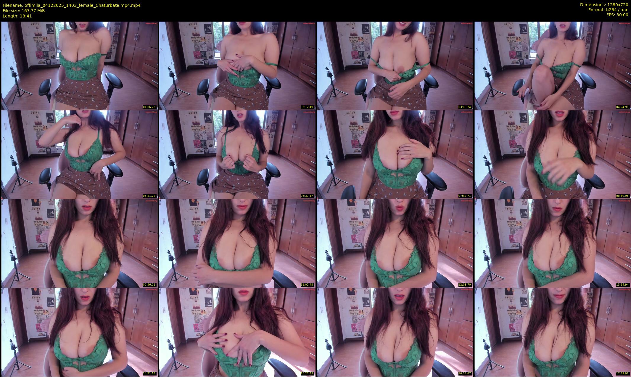offimila — 19 minute Chaturbate female cam show recording, 720p, Dec 4, 2025