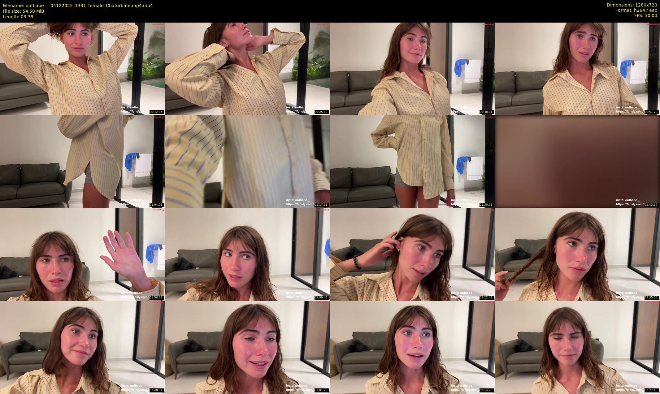 oofbabe__ — 4 minute Chaturbate female cam show recording, 720p, Dec 4, 2025