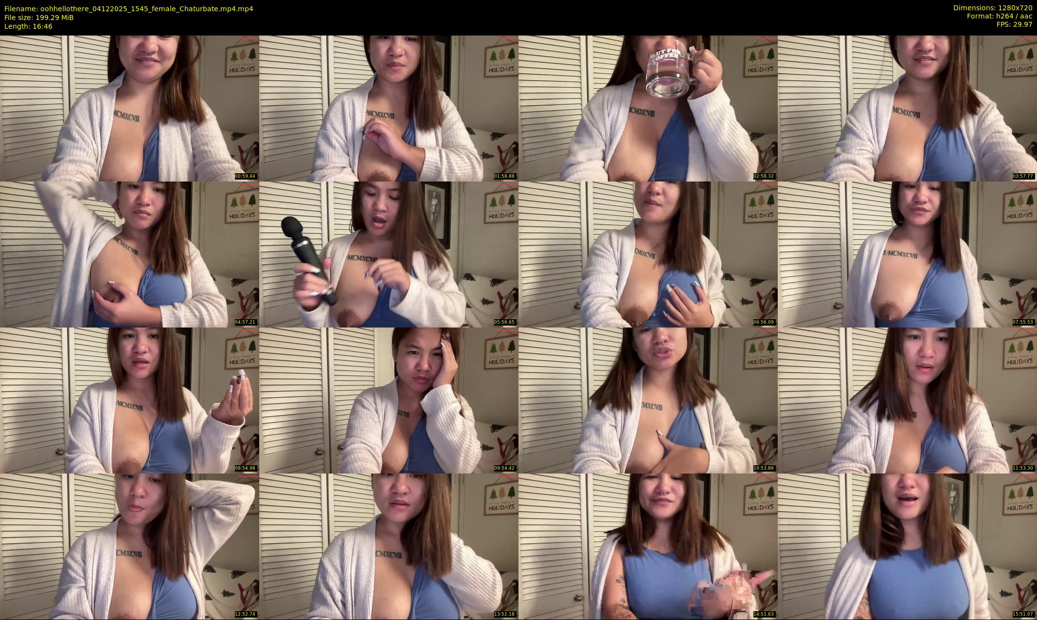 oohhellothere — 17 minute Chaturbate female cam show recording, 720p, Dec 4, 2025
