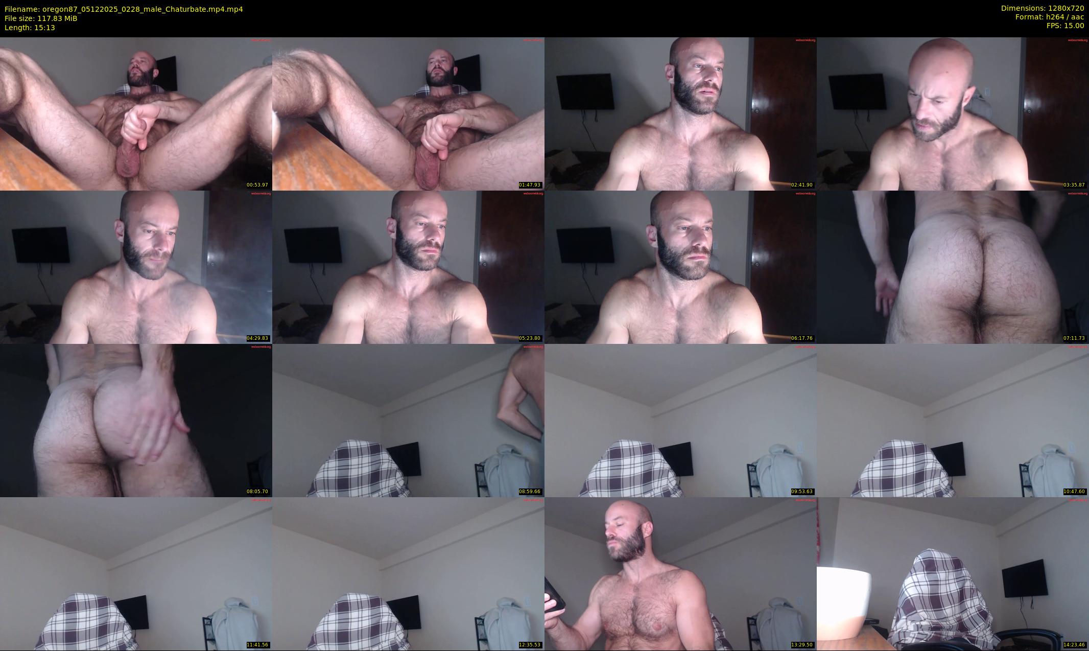 oregon87 — 16 minute Chaturbate male cam show recording, 720p, Dec 5, 2025