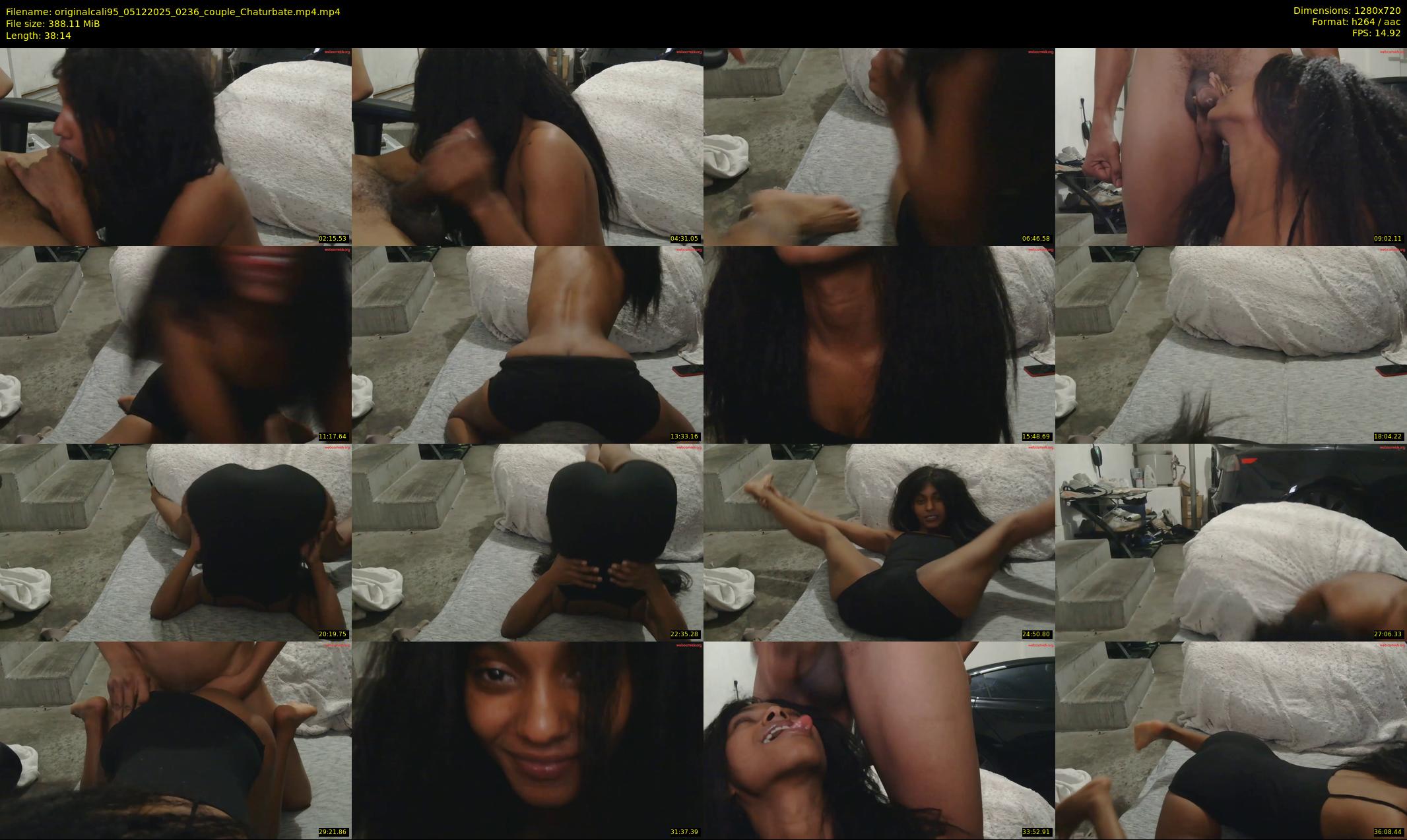 originalcali95 — 39 minute Chaturbate couple cam show recording, 720p, Dec 5, 2025