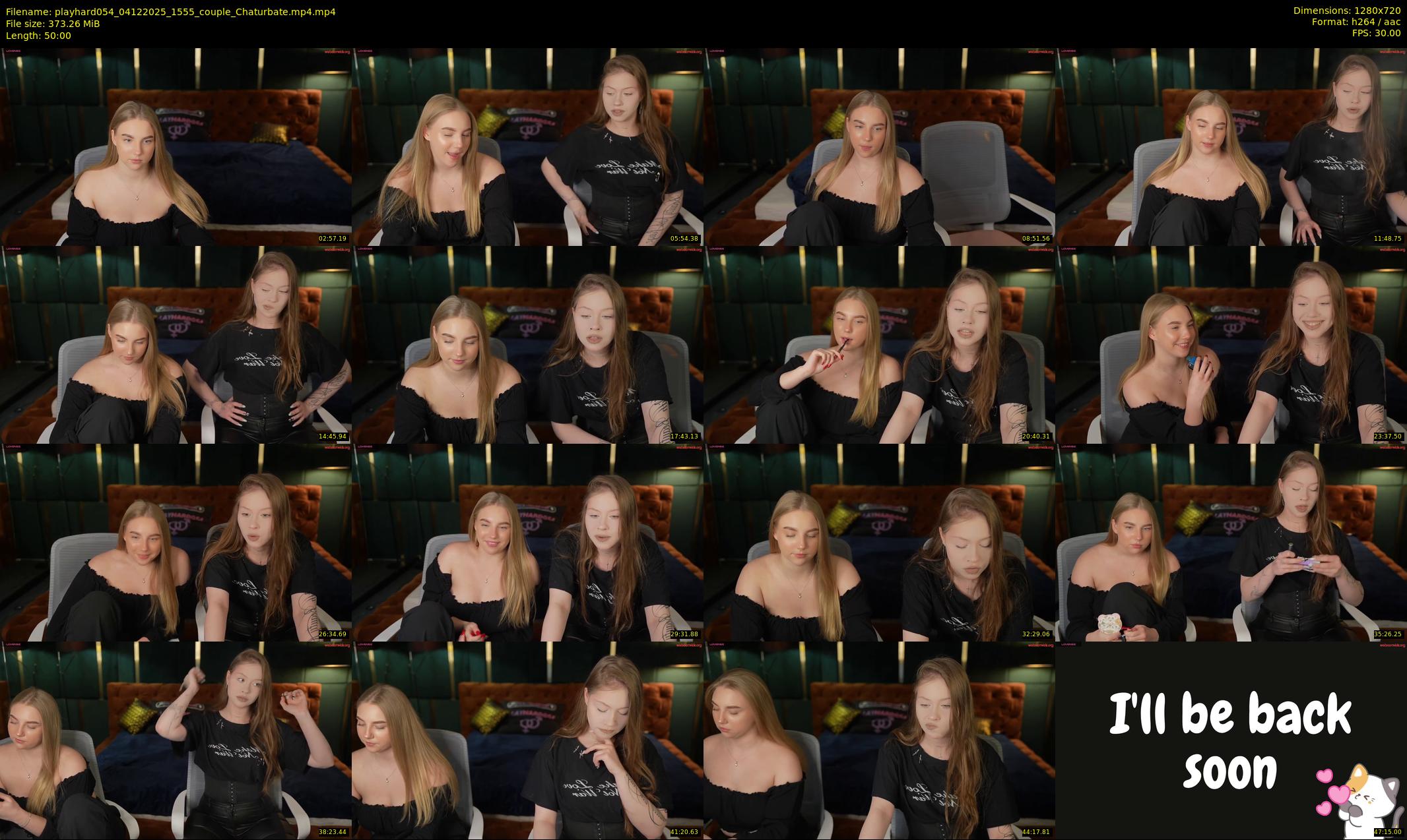 playhard054 — 50 minute Chaturbate couple cam show recording, 720p, Dec 4, 2025