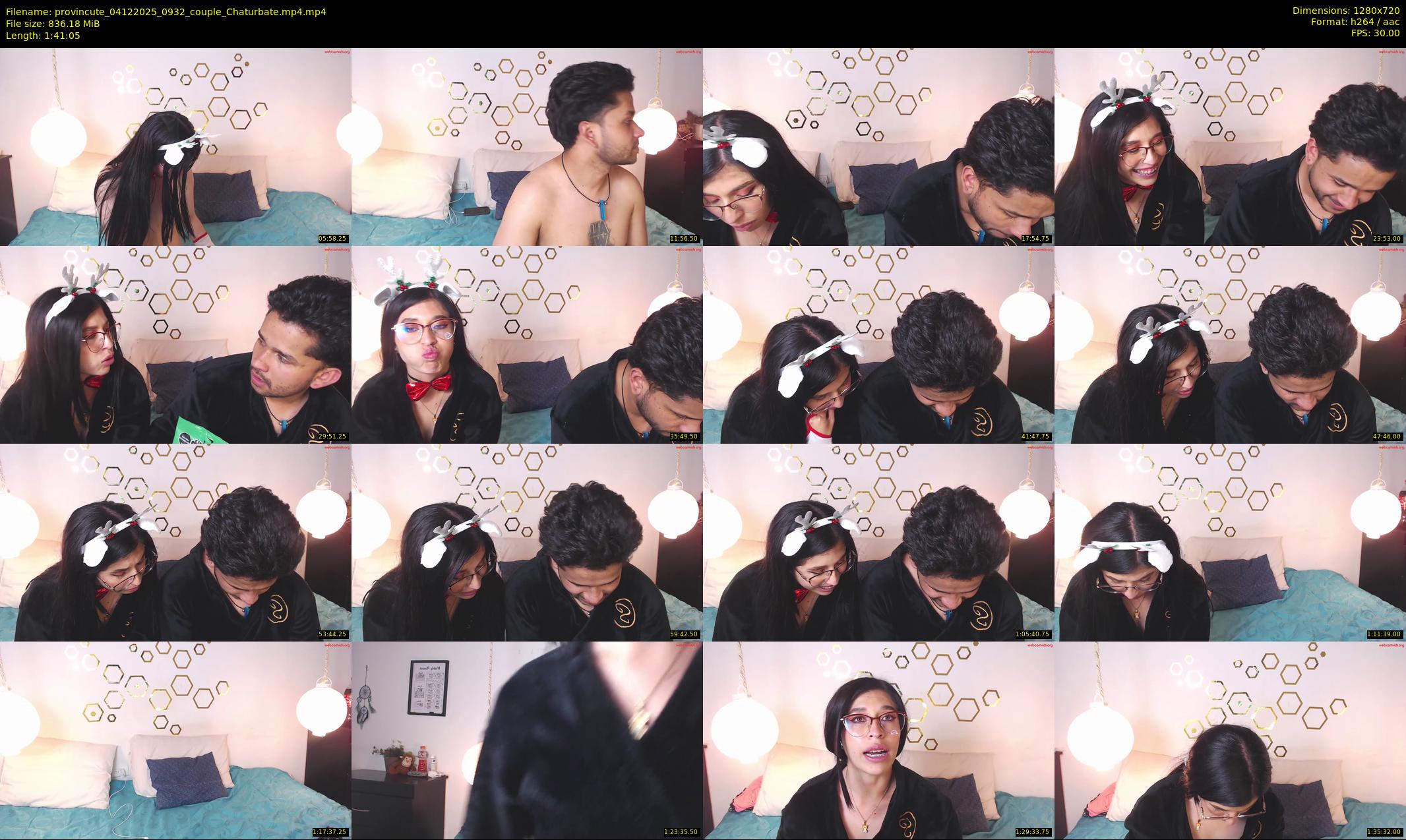 provincute — 102 minute Chaturbate couple cam show recording, 720p, Dec 4, 2025