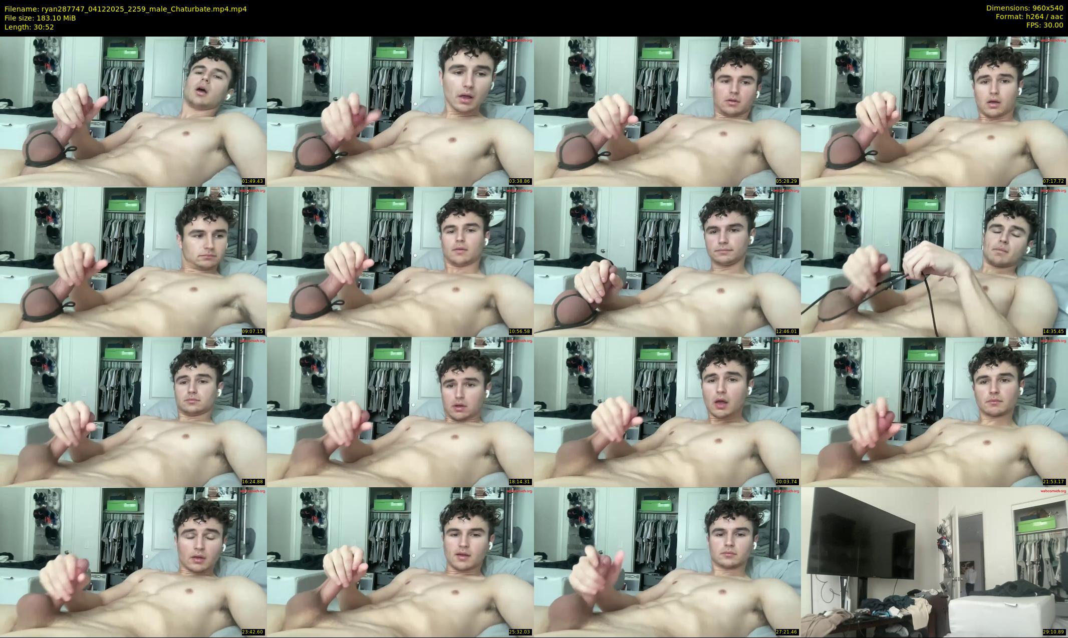 ryan287747 — 31 minute Chaturbate male cam show recording, 480p, Dec 4, 2025