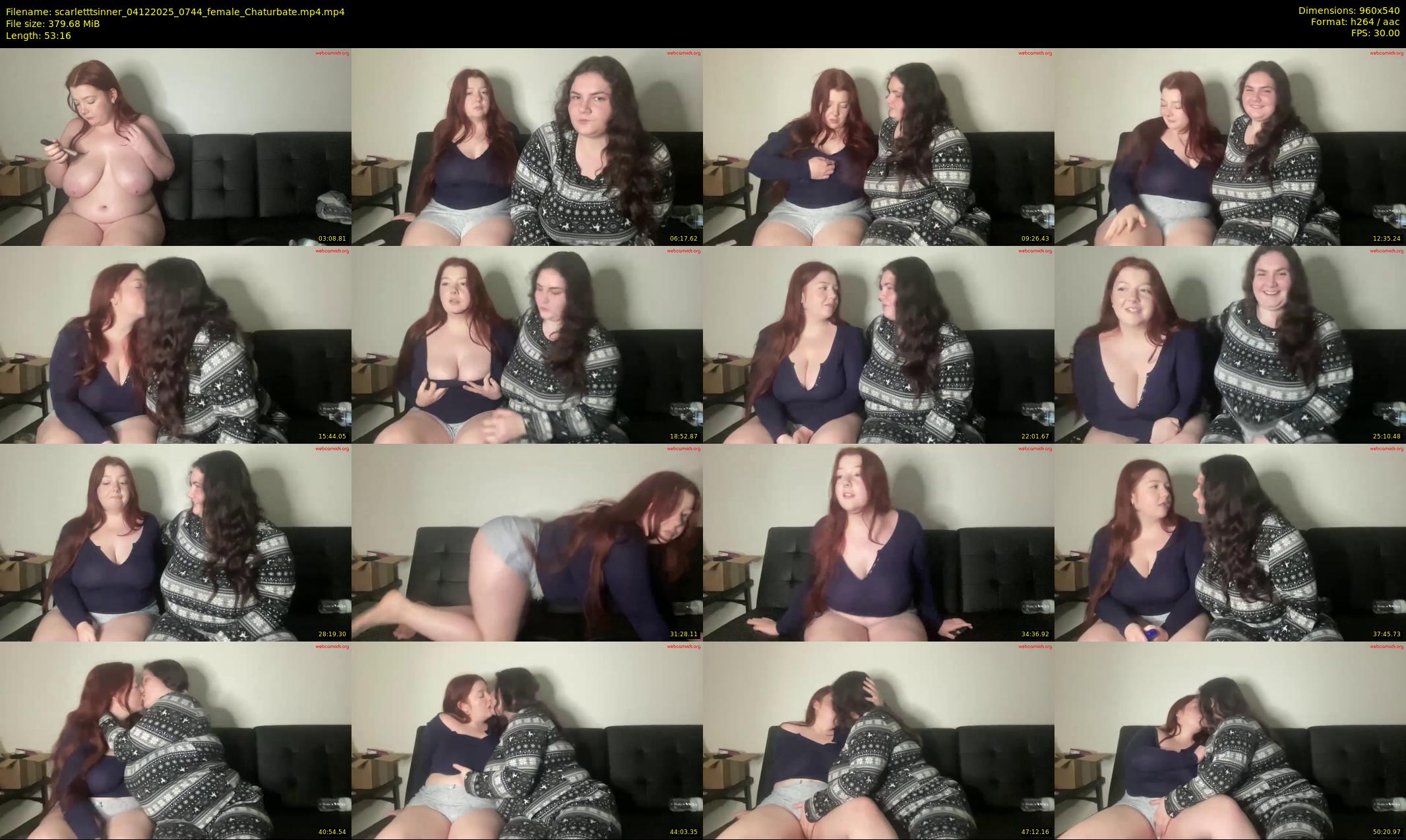 scarletttsinner — 54 minute Chaturbate female cam show recording, 480p, Dec 4, 2025