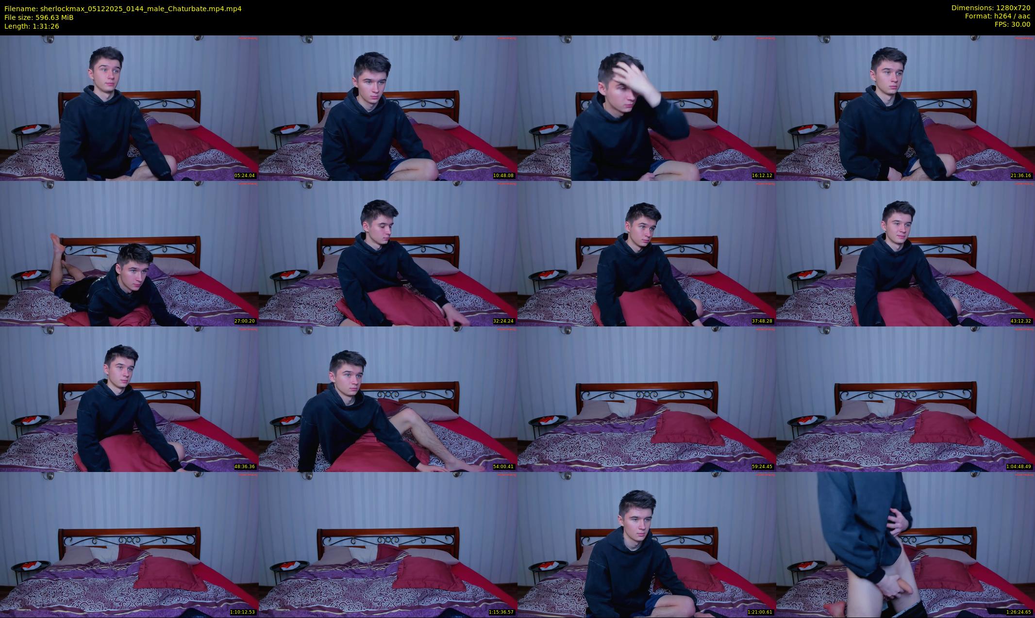 sherlockmax — 92 minute Chaturbate male cam show recording, 720p, Dec 5, 2025