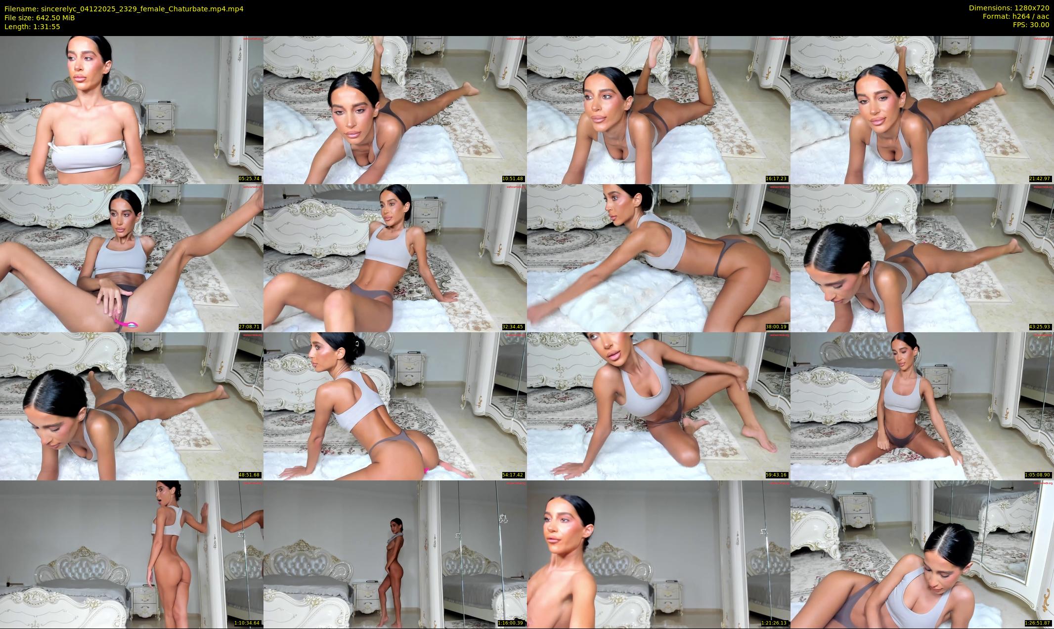 sincerelyc — 92 minute Chaturbate female cam show recording, 720p, Dec 4, 2025