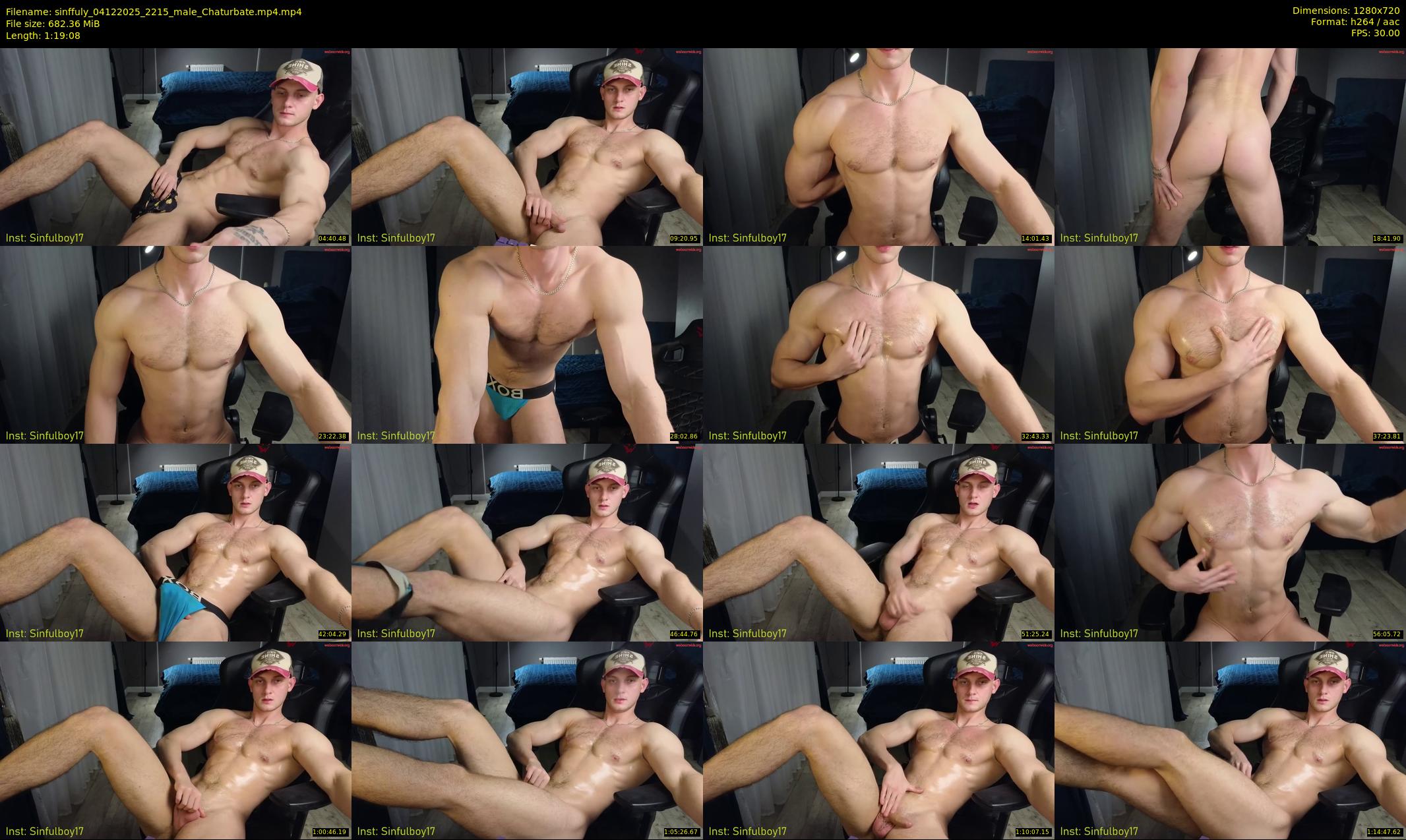 sinffuly — 80 minute Chaturbate male cam show recording, 720p, Dec 4, 2025