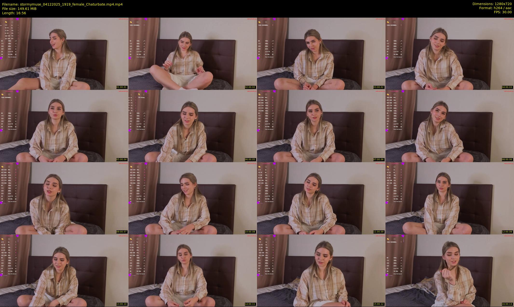 stormymuse — 17 minute Chaturbate female cam show recording, 720p, Dec 4, 2025