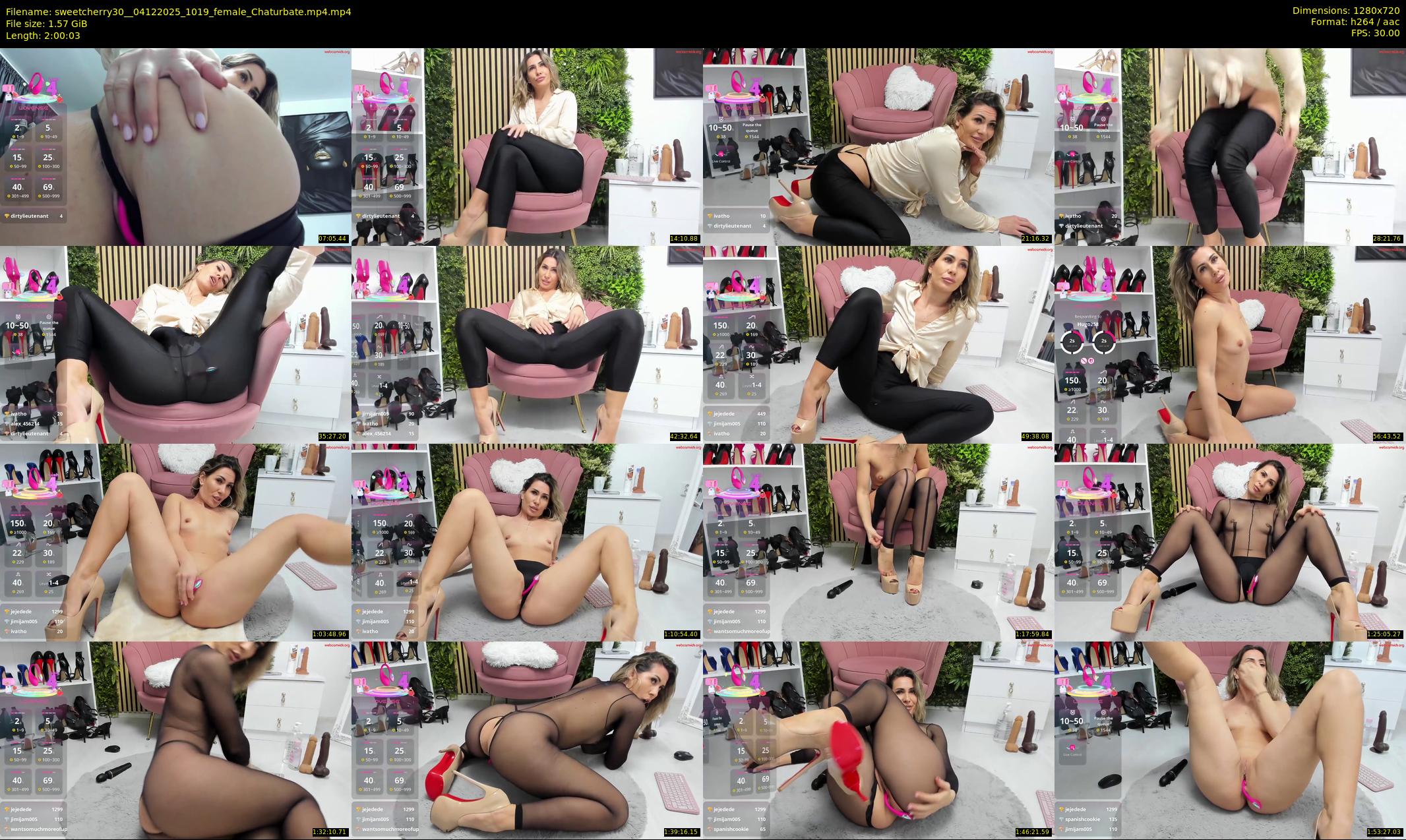 sweetcherry30_ — 121 minute Chaturbate female cam show recording, 720p, Dec 4, 2025