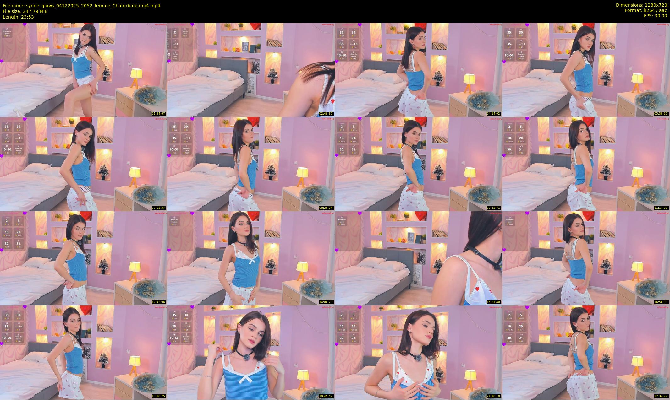synne_glows — 24 minute Chaturbate female cam show recording, 720p, Dec 4, 2025