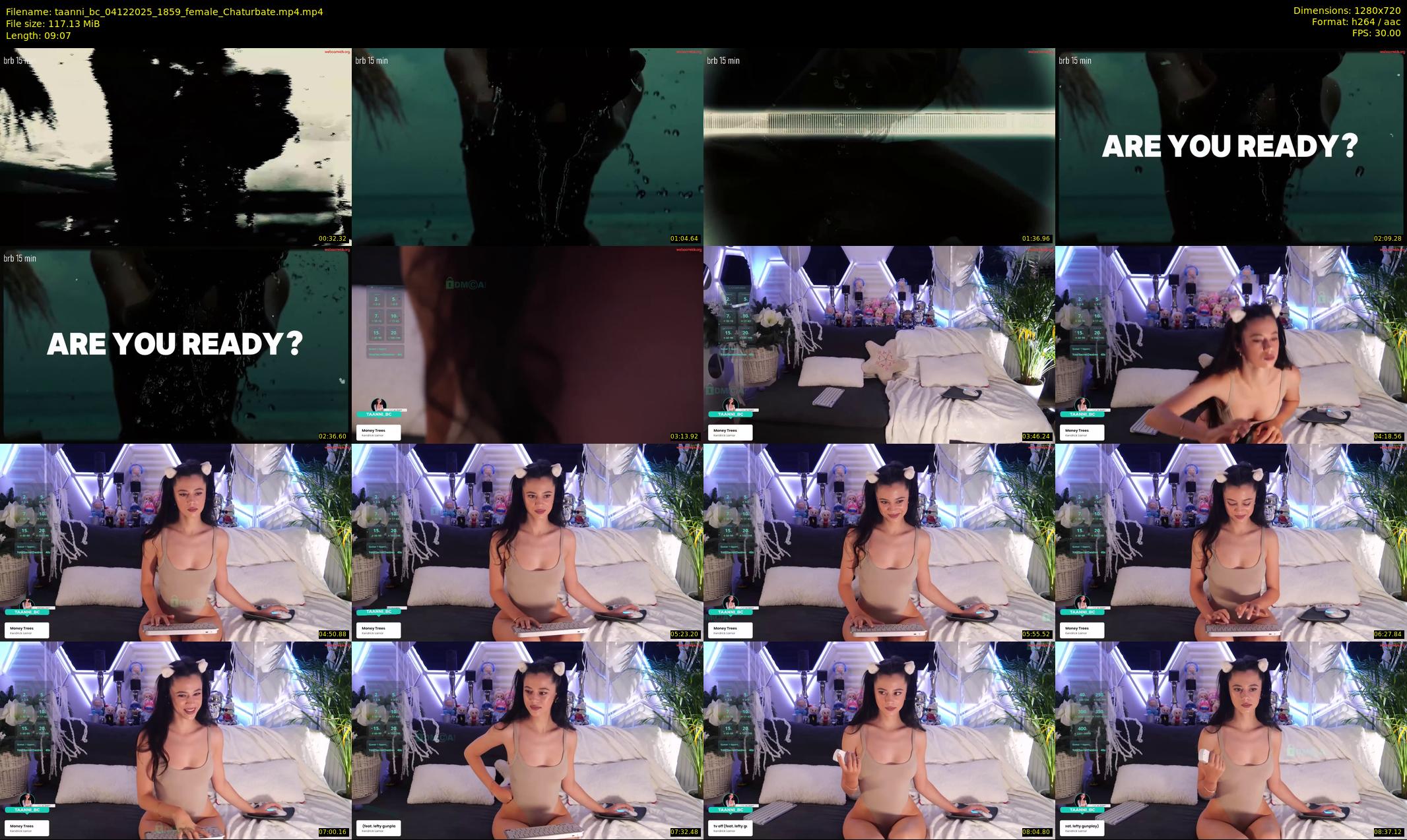 taanni_bc — 10 minute Chaturbate female cam show recording, 720p, Dec 4, 2025