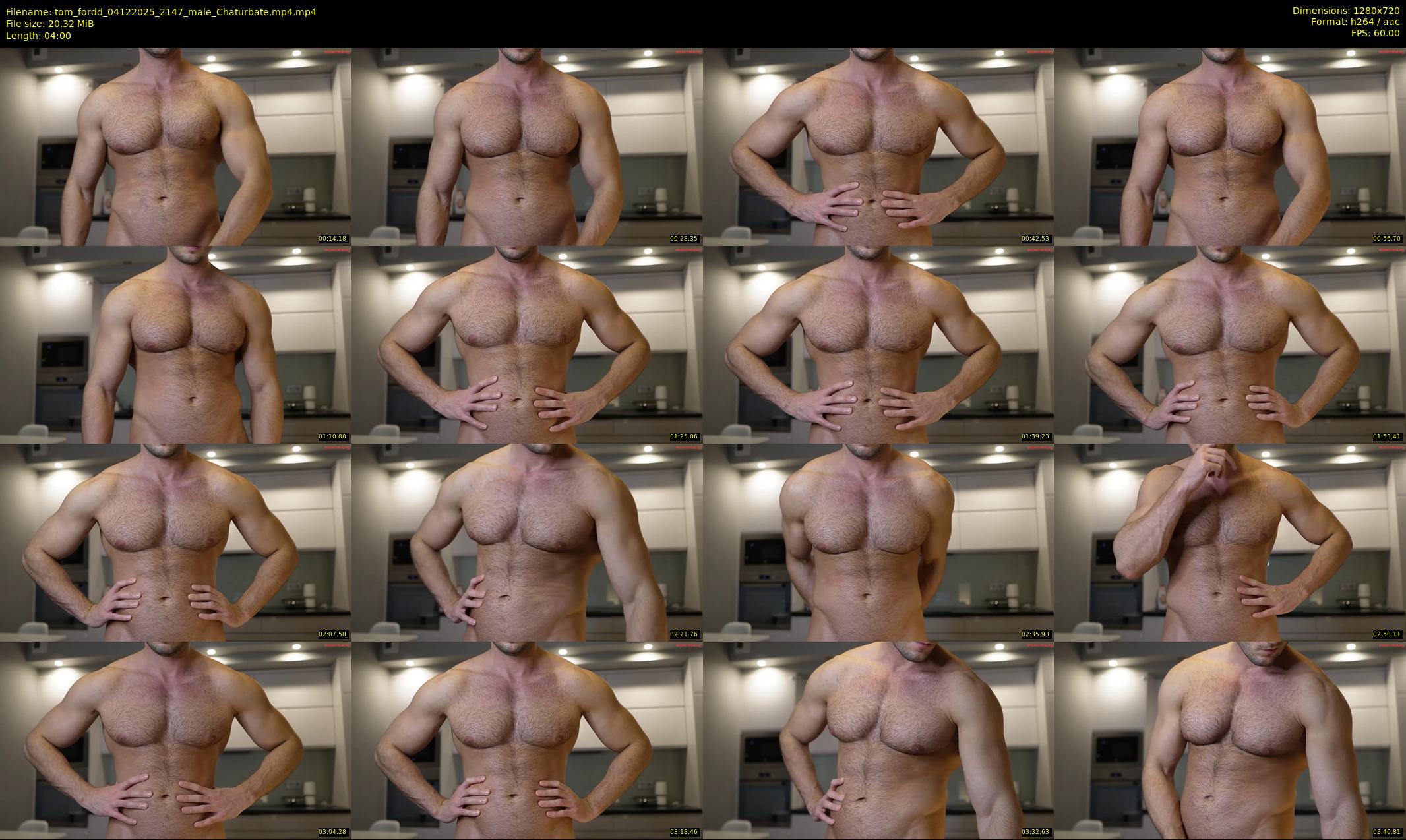 tom_fordd — 4 minute Chaturbate male cam show recording, 720p, Dec 4, 2025