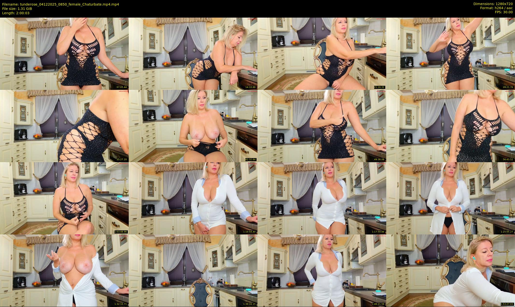 tunderose — 121 minute Chaturbate female cam show recording, 720p, Dec 4, 2025