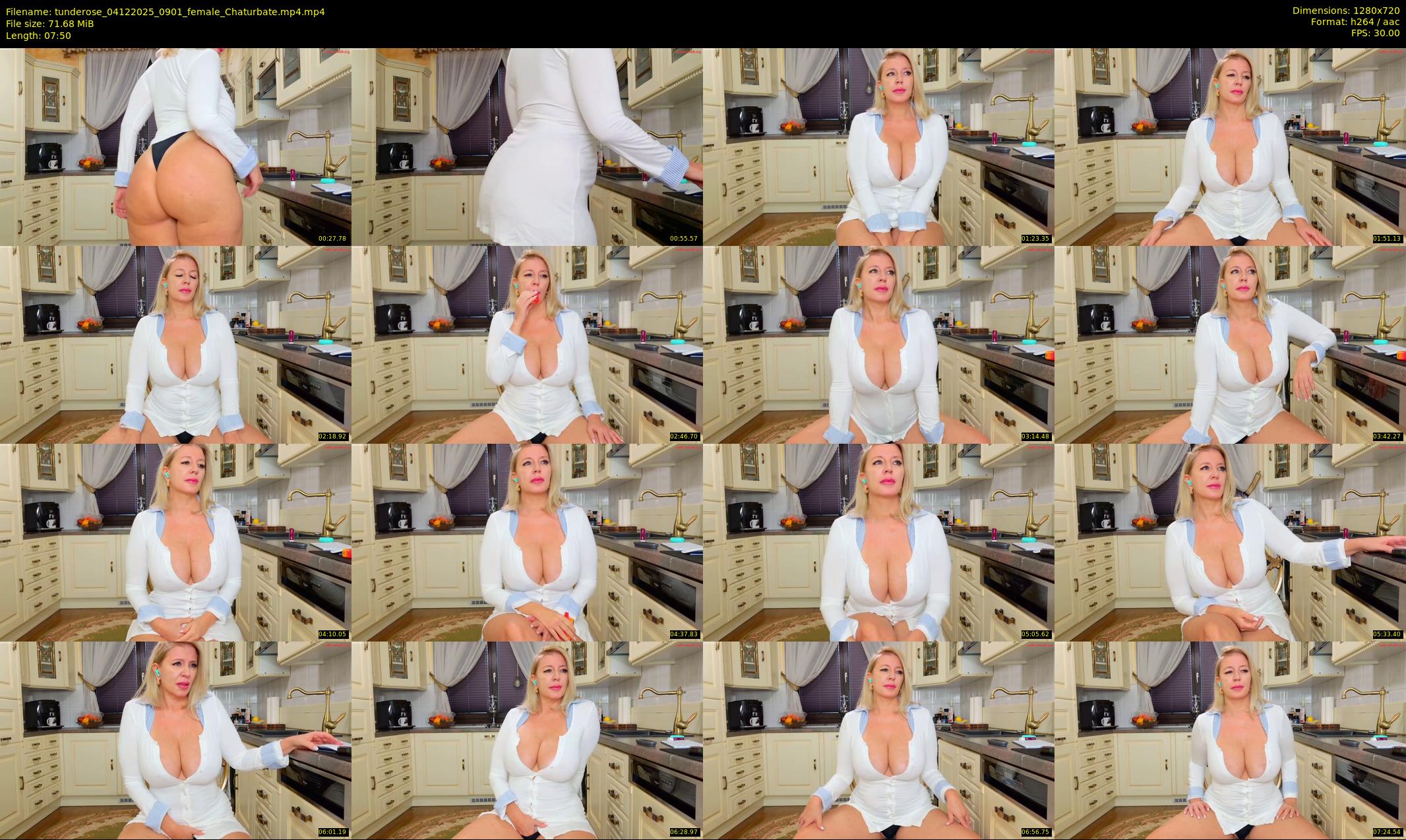 tunderose — 8 minute Chaturbate female cam show recording, 720p, Dec 4, 2025
