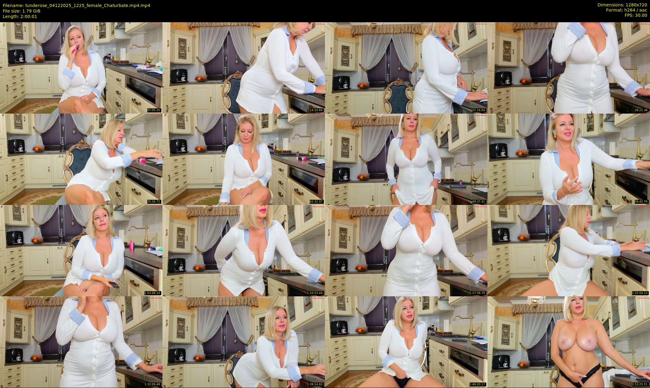 tunderose — 121 minute Chaturbate female cam show recording, 720p, Dec 4, 2025