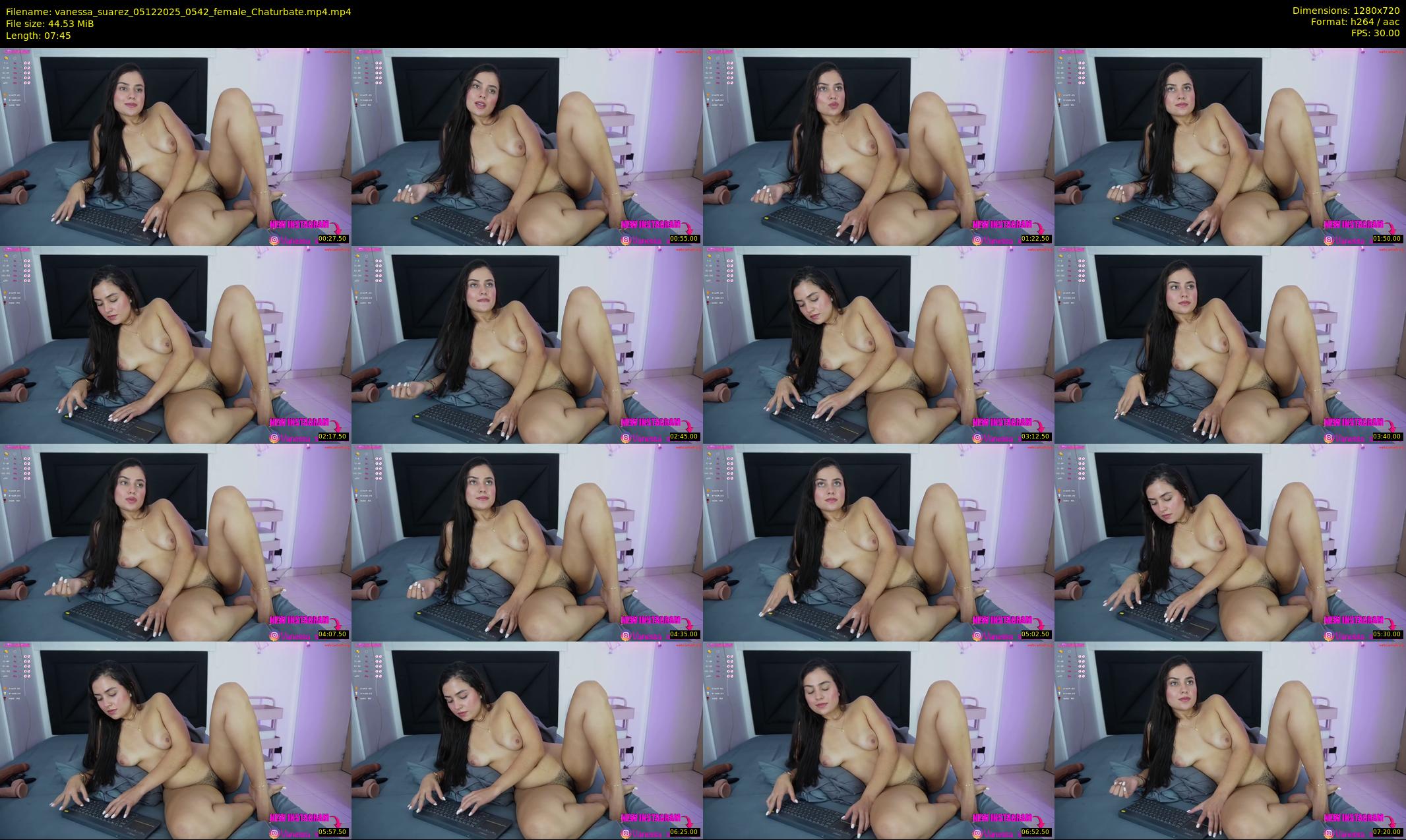 vanessa_suarez — 8 minute Chaturbate female cam show recording, 720p, Dec 5, 2025