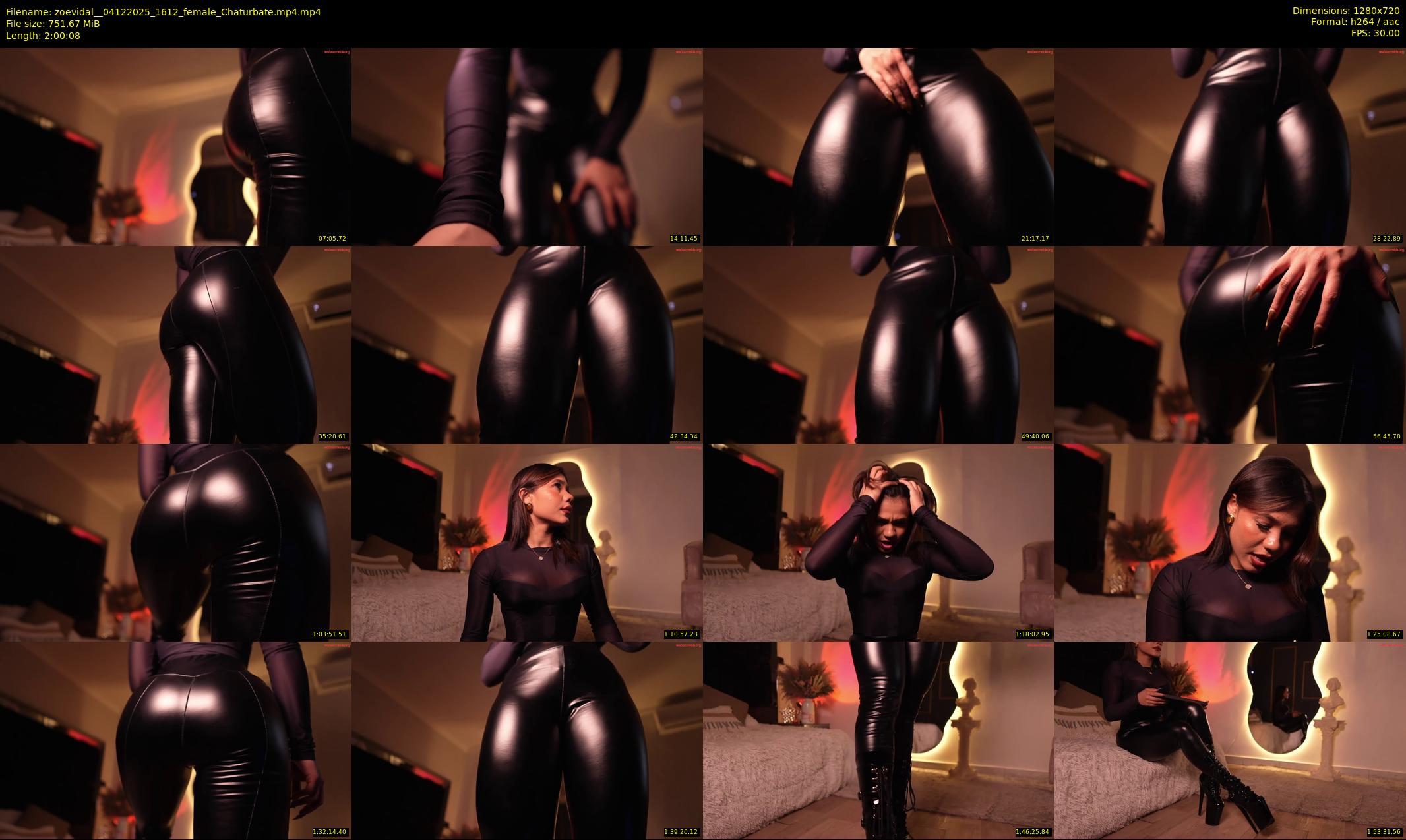zoevidal_ — 121 minute Chaturbate female cam show recording, 720p, Dec 4, 2025