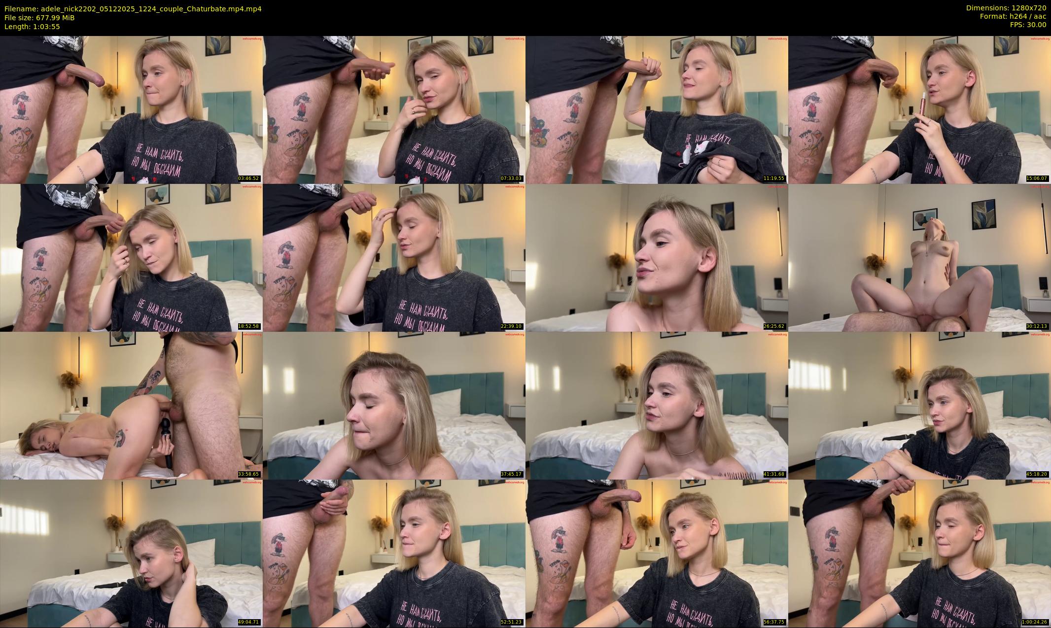 adele_nick2202 — 64 minute Chaturbate couple cam show recording, 720p, Dec 5, 2025