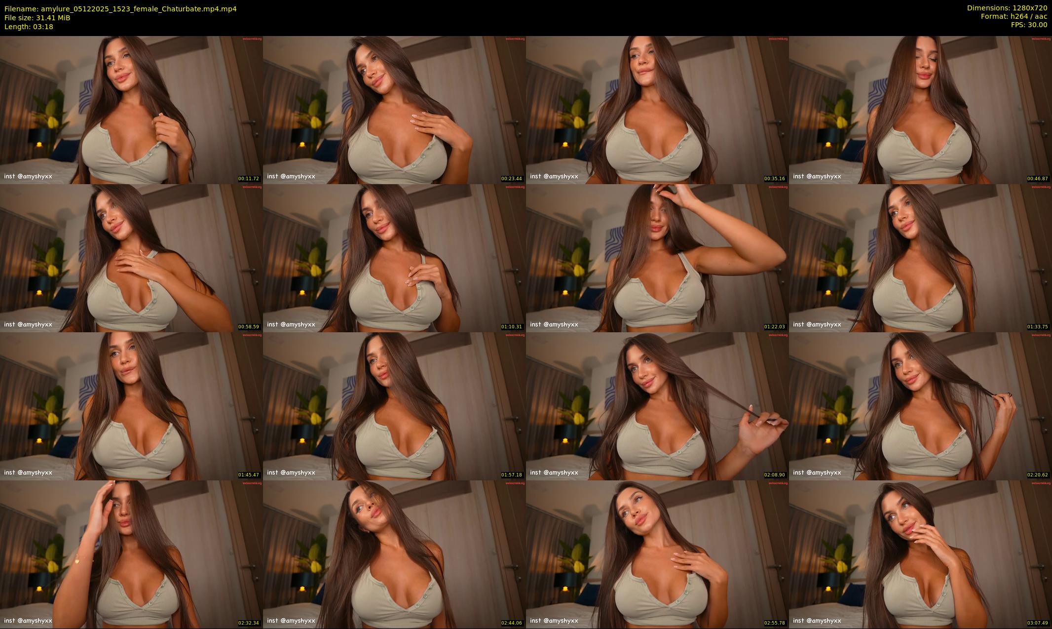 amylure — 4 minute Chaturbate female cam show recording, 720p, Dec 5, 2025