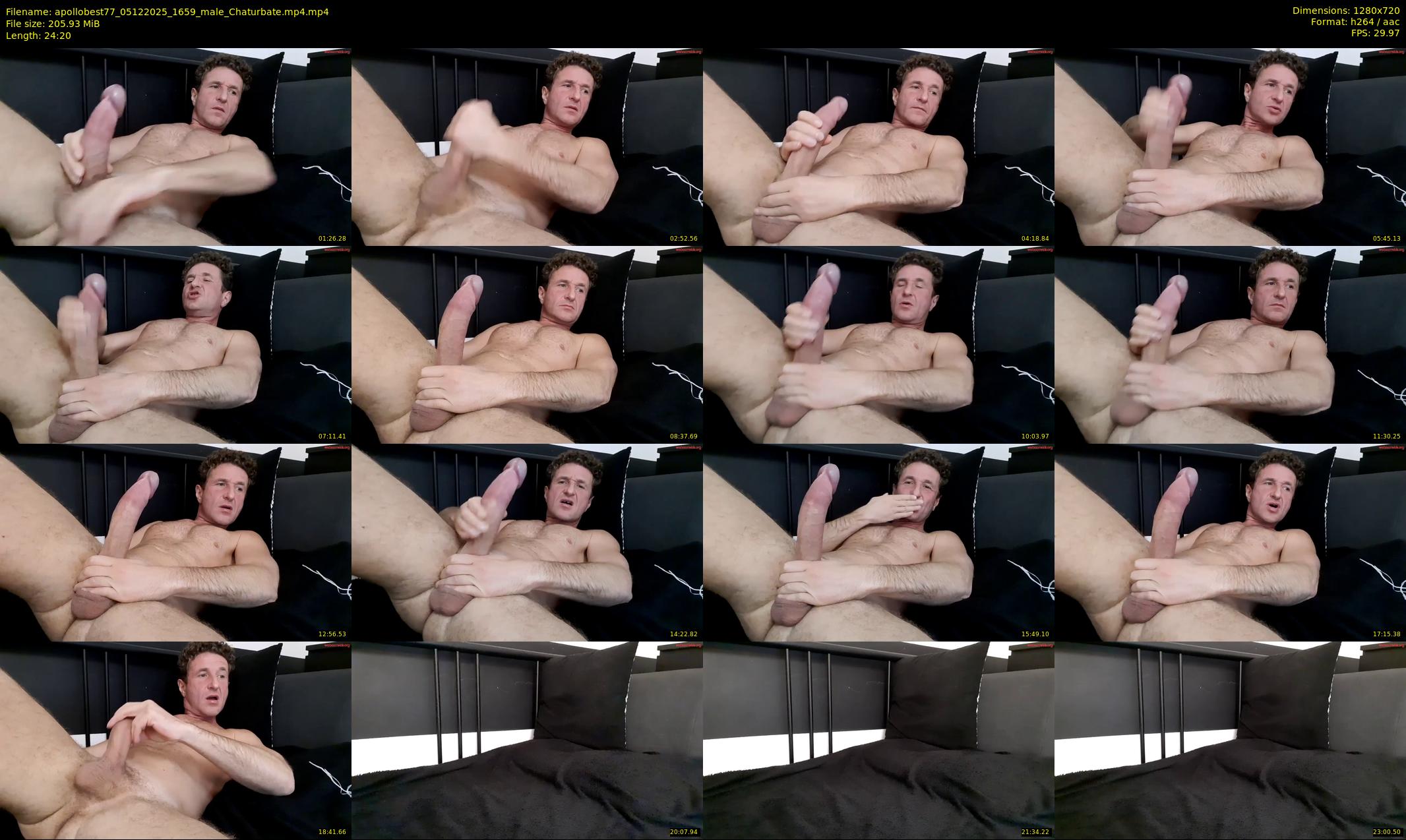 apollobest77 — 25 minute Chaturbate male cam show recording, 720p, Dec 5, 2025