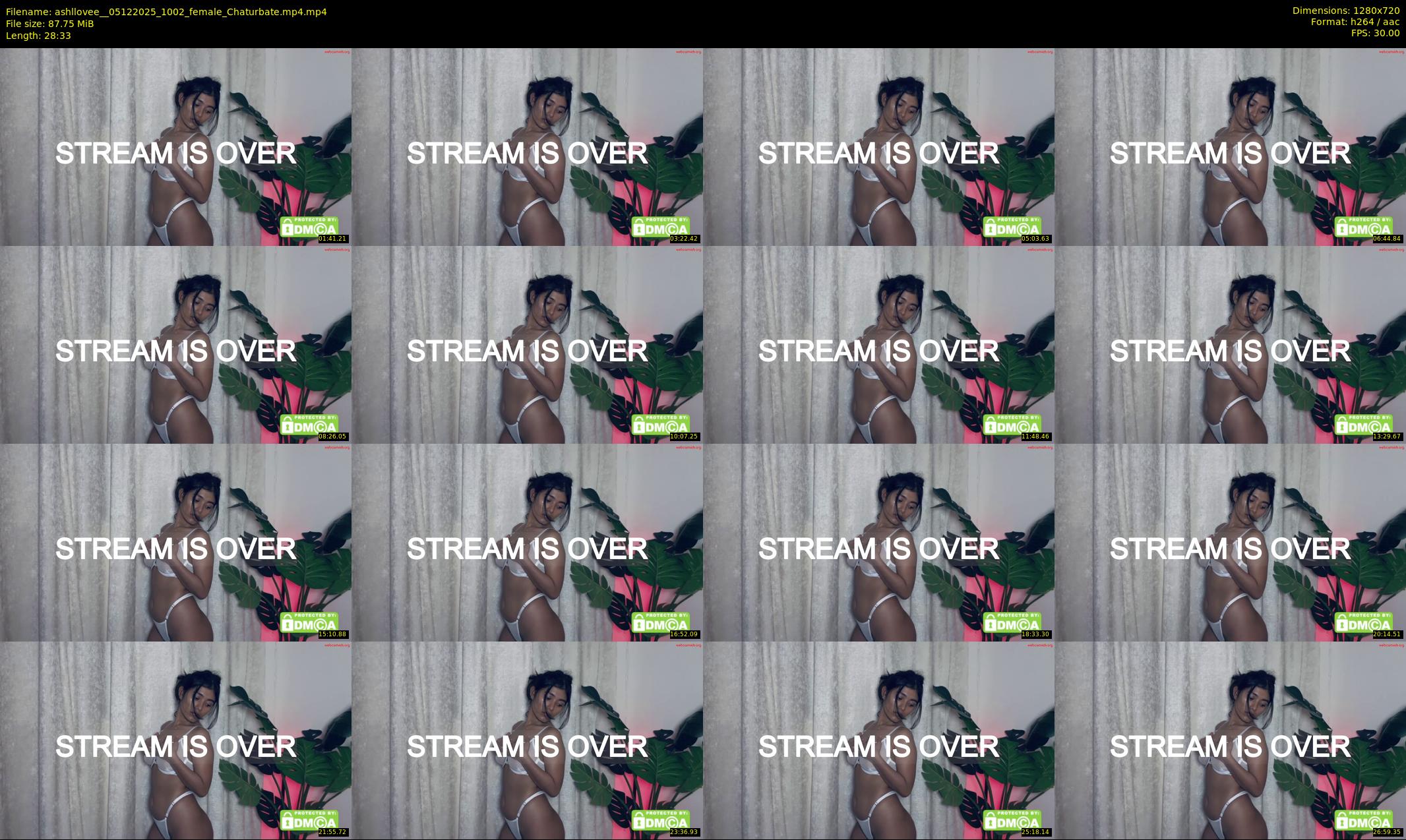 ashllovee_ — 29 minute Chaturbate female cam show recording, 720p, Dec 5, 2025