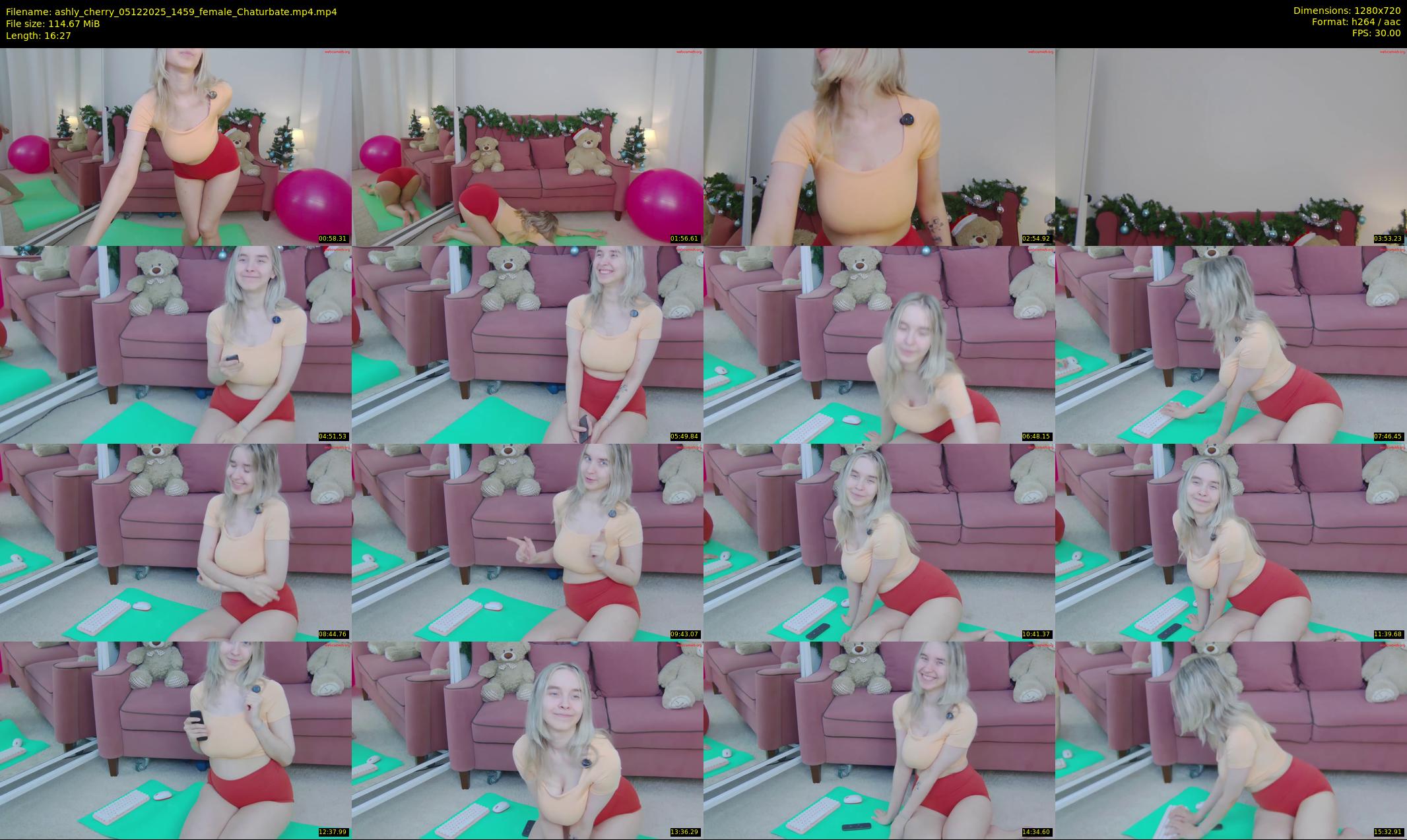 ashly_cherry — 17 minute Chaturbate female cam show recording, 720p, Dec 5, 2025