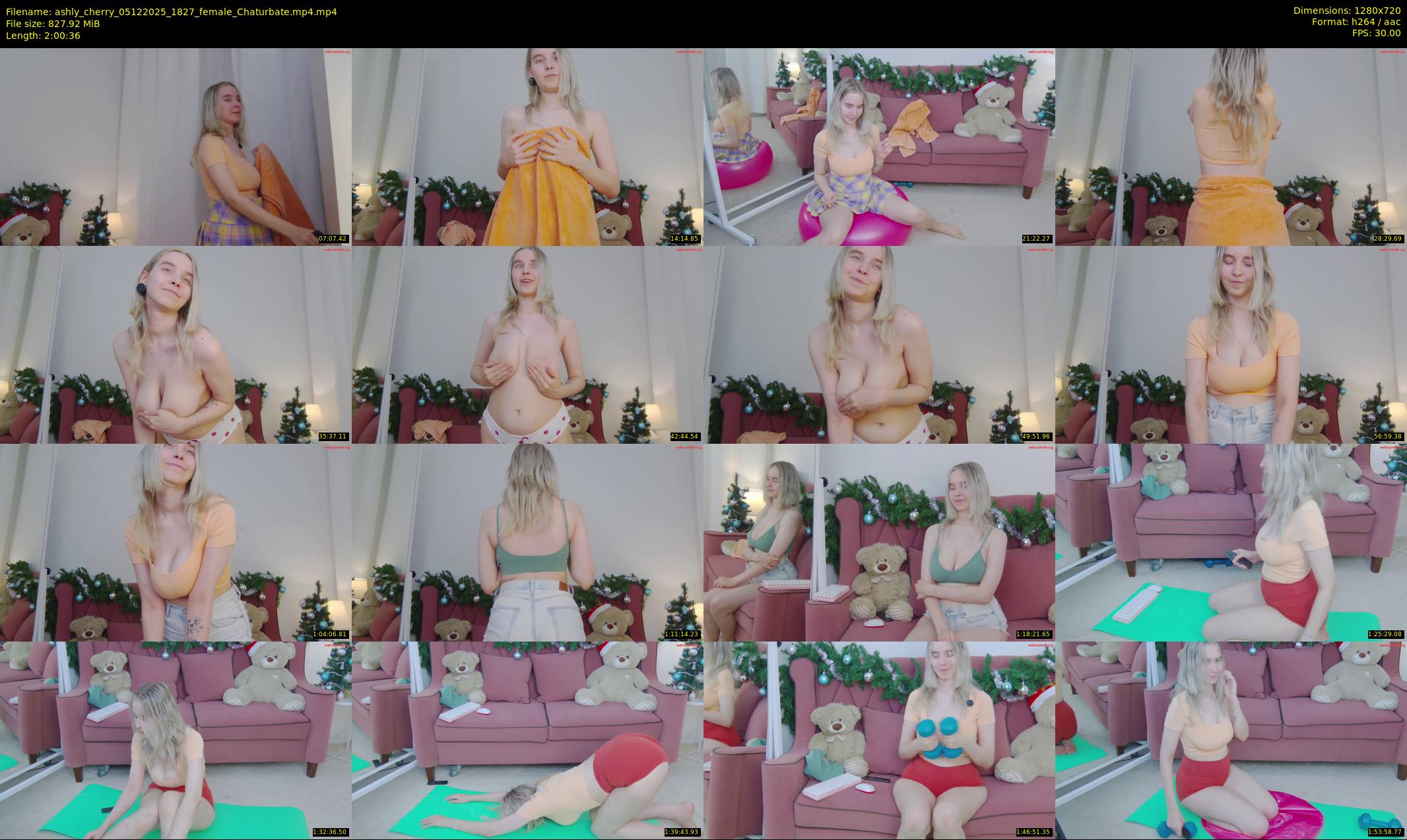 ashly_cherry — 121 minute Chaturbate female cam show recording, 720p, Dec 5, 2025