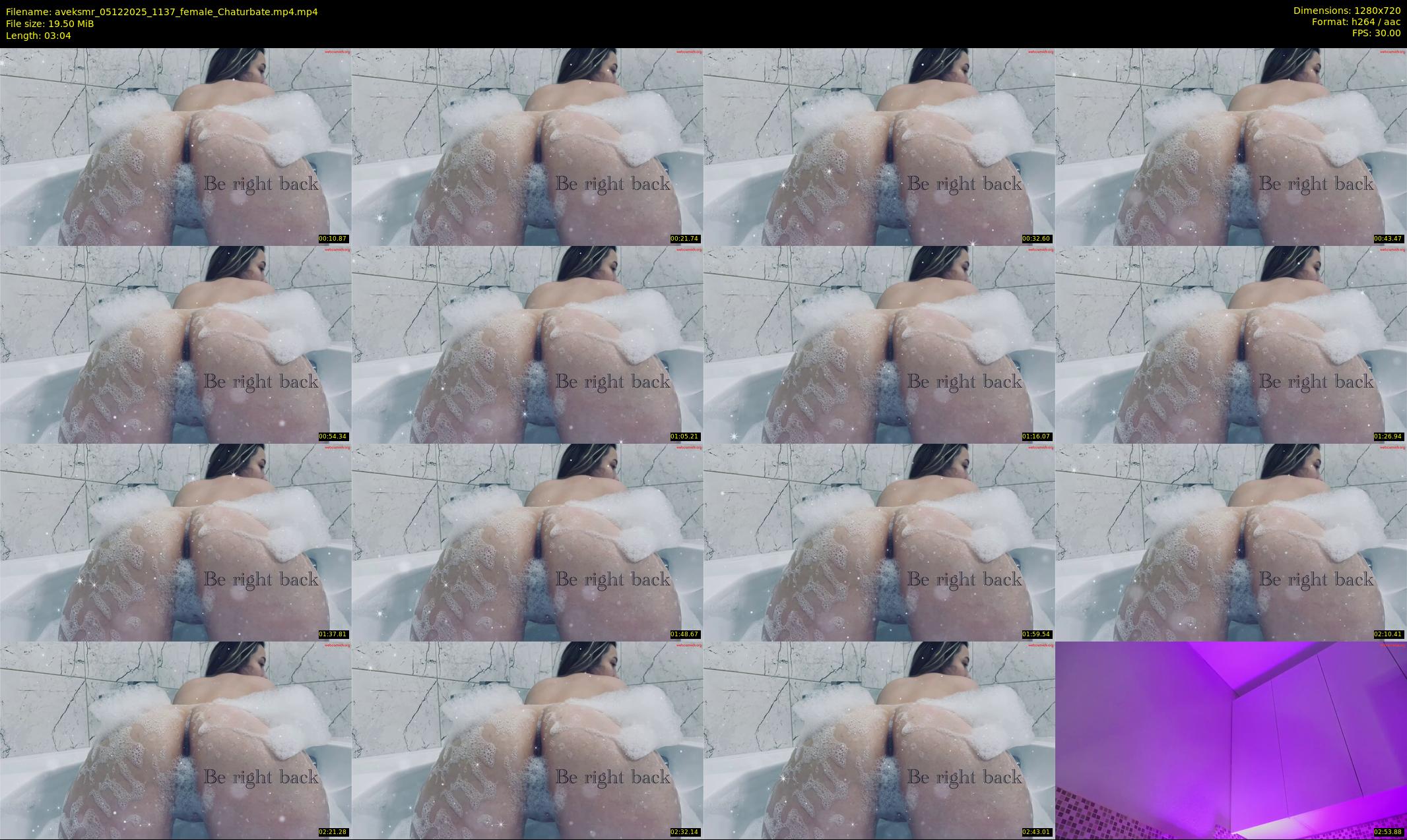aveksmr — 4 minute Chaturbate couple cam show recording, 720p, Dec 5, 2025