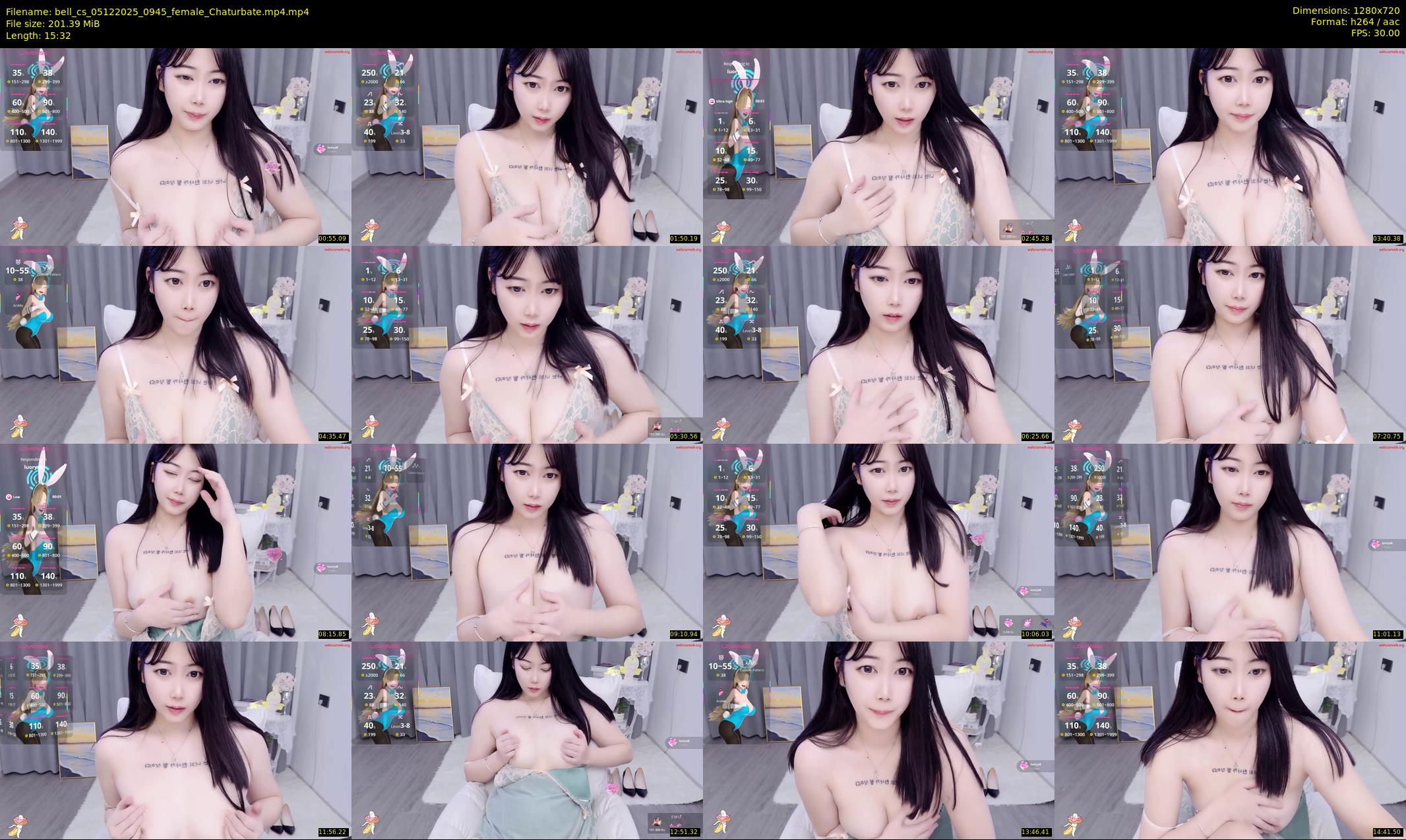 bell_cs — 16 minute Chaturbate female cam show recording, 720p, Dec 5, 2025