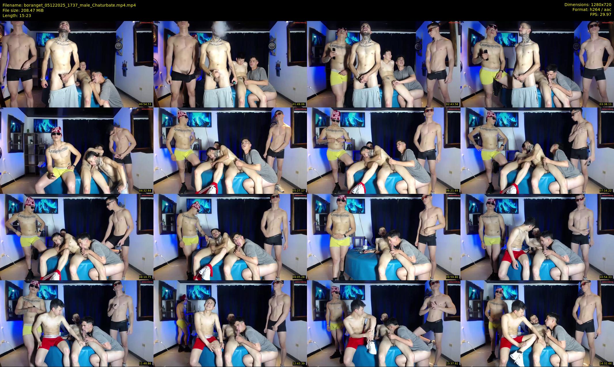 boranget — 16 minute Chaturbate male cam show recording, 720p, Dec 5, 2025
