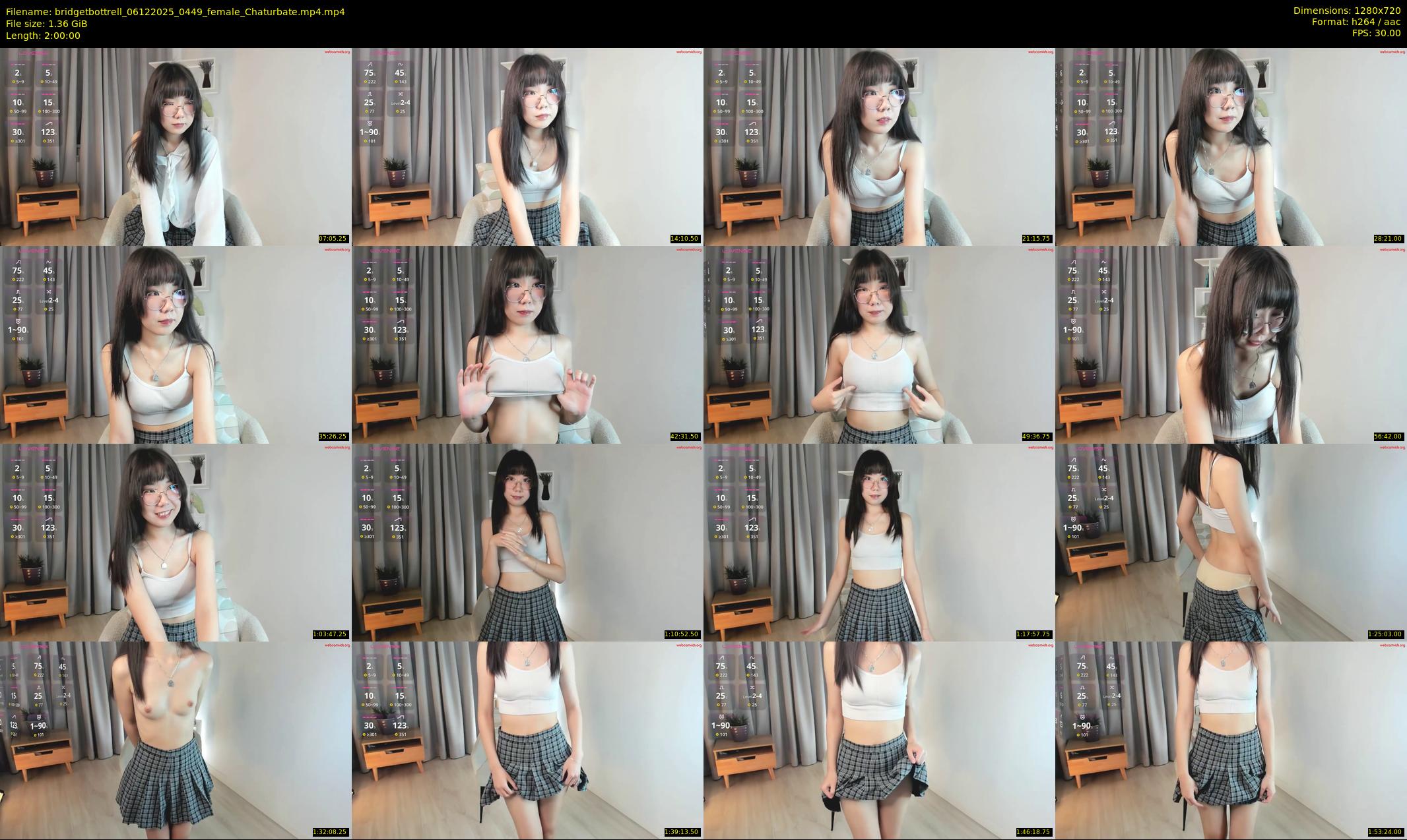 bridgetbottrell — 120 minute Chaturbate female cam show recording, 720p, Dec 6, 2025