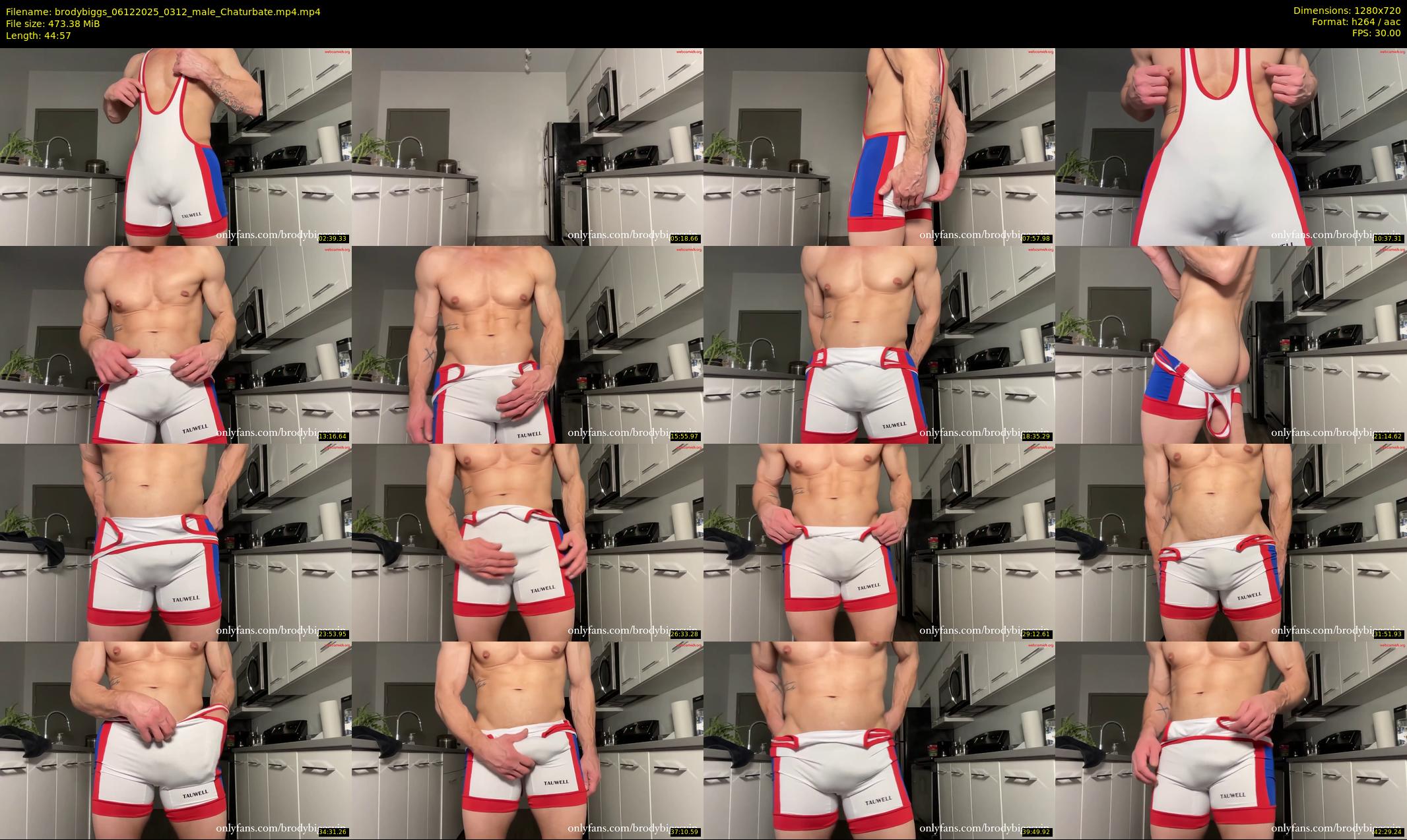 brodybiggs — 45 minute Chaturbate male cam show recording, 720p, Dec 6, 2025