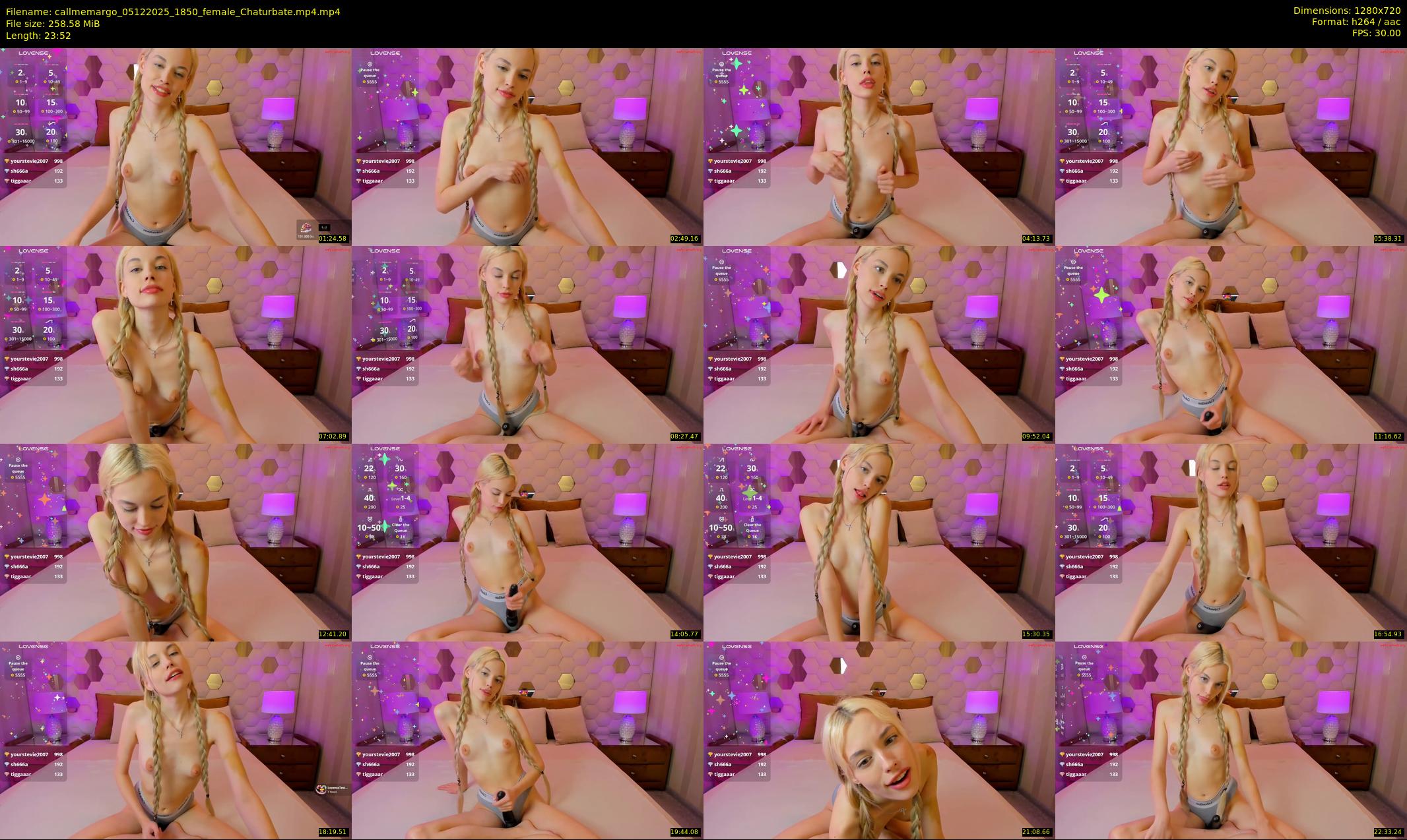 callmemargo — 24 minute Chaturbate female cam show recording, 720p, Dec 5, 2025