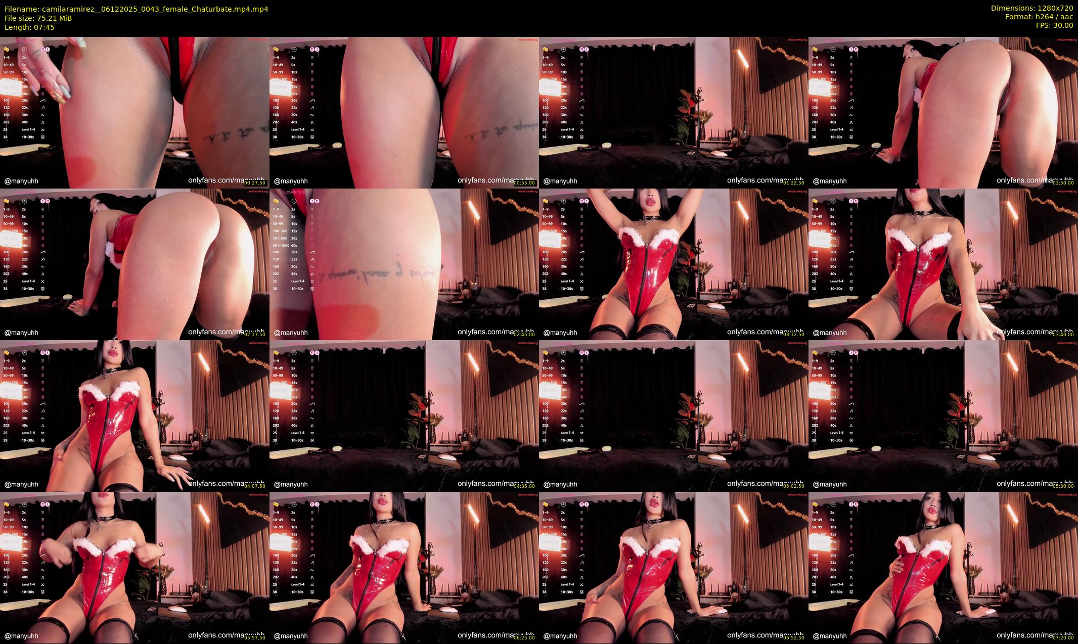 camilaramirez_ — 8 minute Chaturbate female cam show recording, 720p, Dec 6, 2025