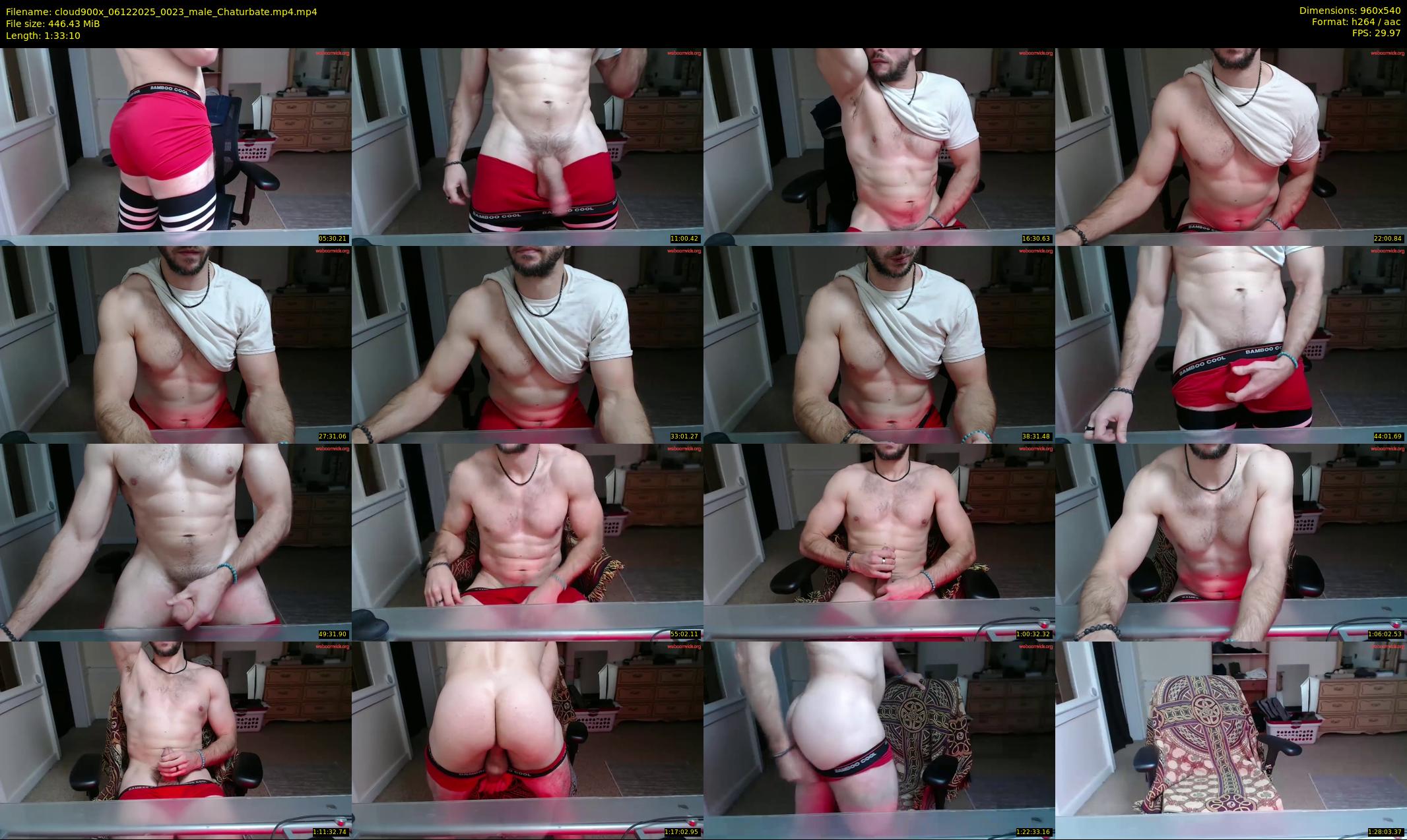 cloud900x — 94 minute Chaturbate male cam show recording, 480p, Dec 6, 2025