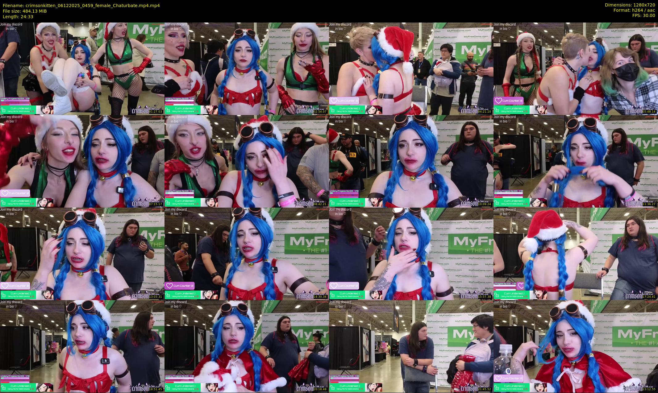 crimsonkitten — 25 minute Chaturbate female cam show recording, 720p, Dec 6, 2025