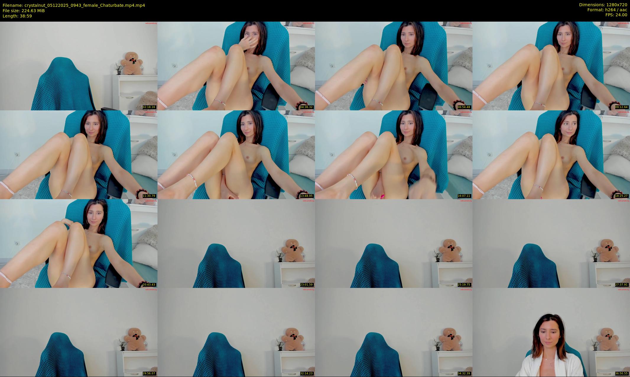 crystalnut — 39 minute Chaturbate female cam show recording, 720p, Dec 5, 2025