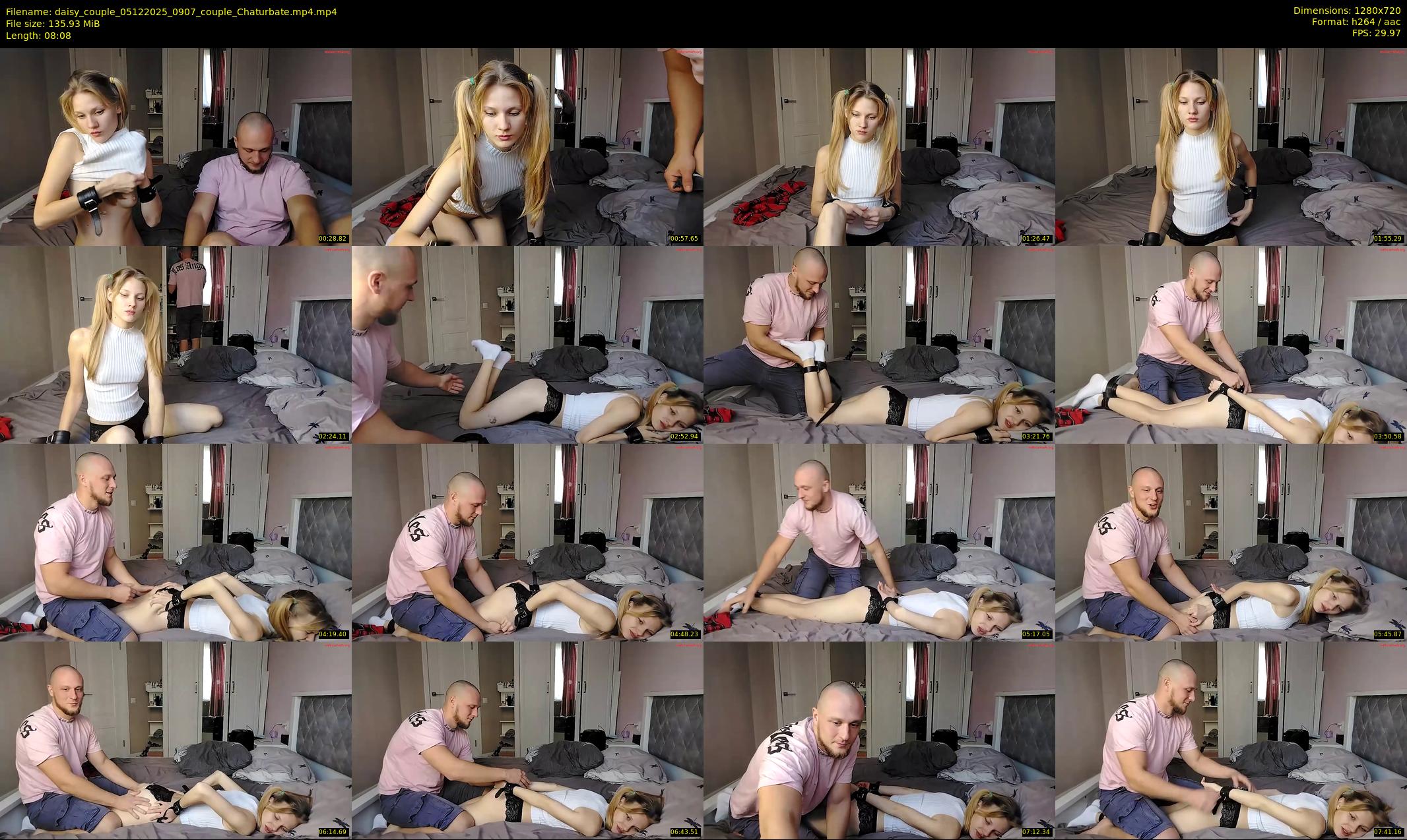 daisy_couple — 9 minute Chaturbate couple cam show recording, 720p, Dec 5, 2025