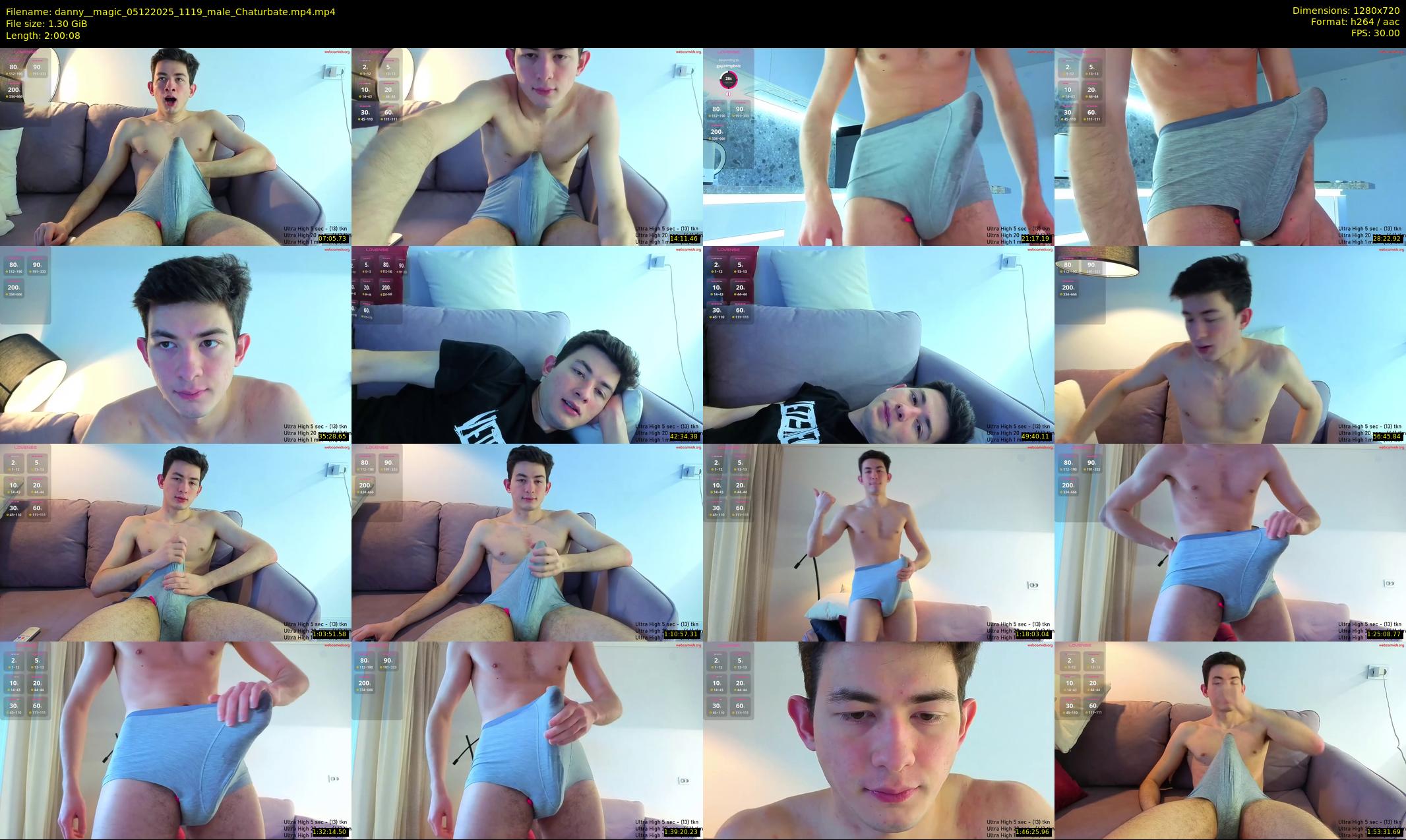 danny__magic — 121 minute Chaturbate male cam show recording, 720p, Dec 5, 2025