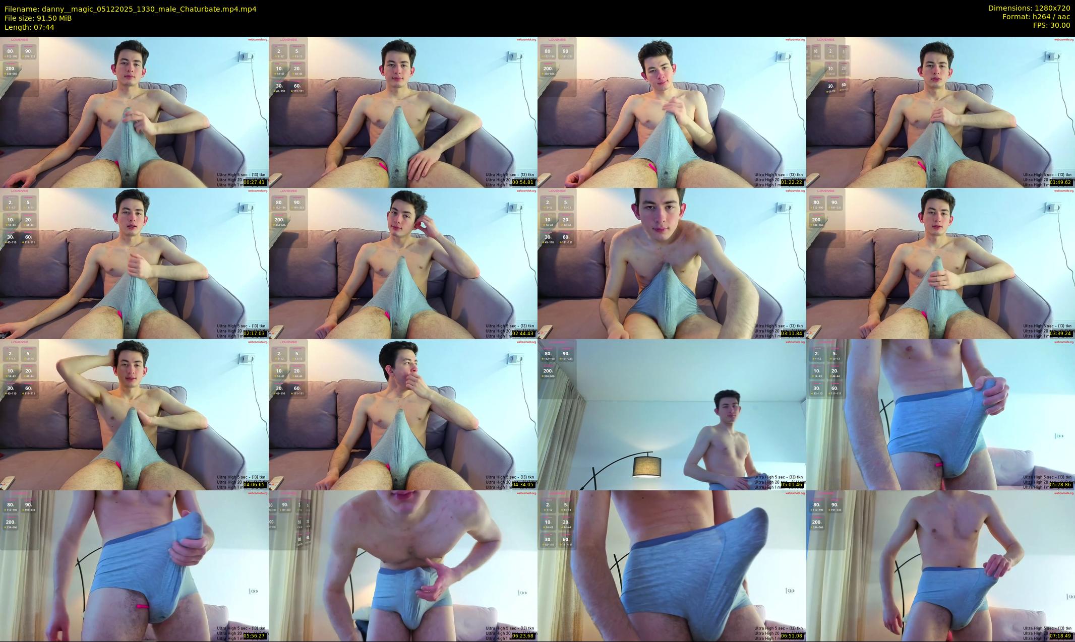 danny__magic — 8 minute Chaturbate male cam show recording, 720p, Dec 5, 2025