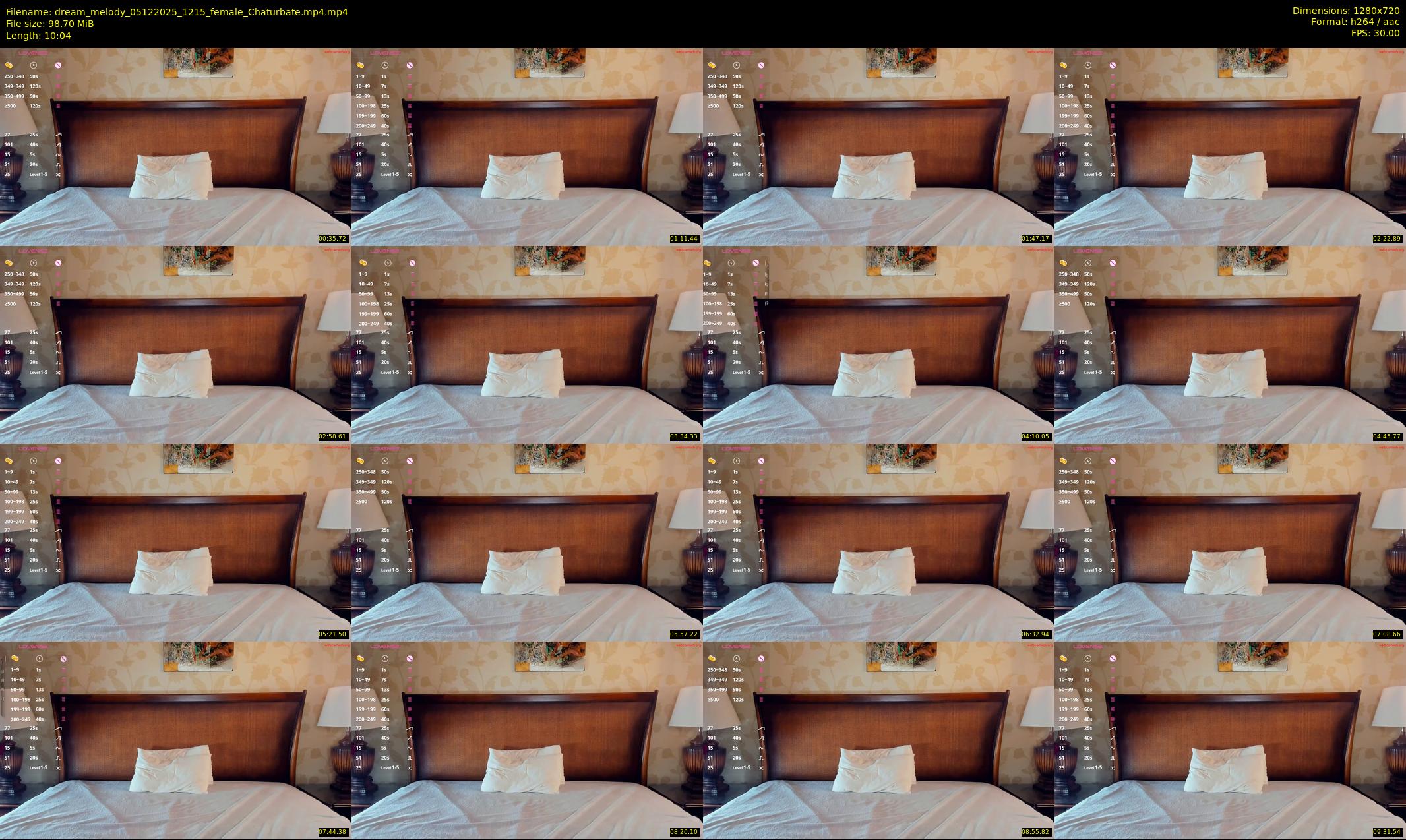 dream_melody — 11 minute Chaturbate female cam show recording, 720p, Dec 5, 2025