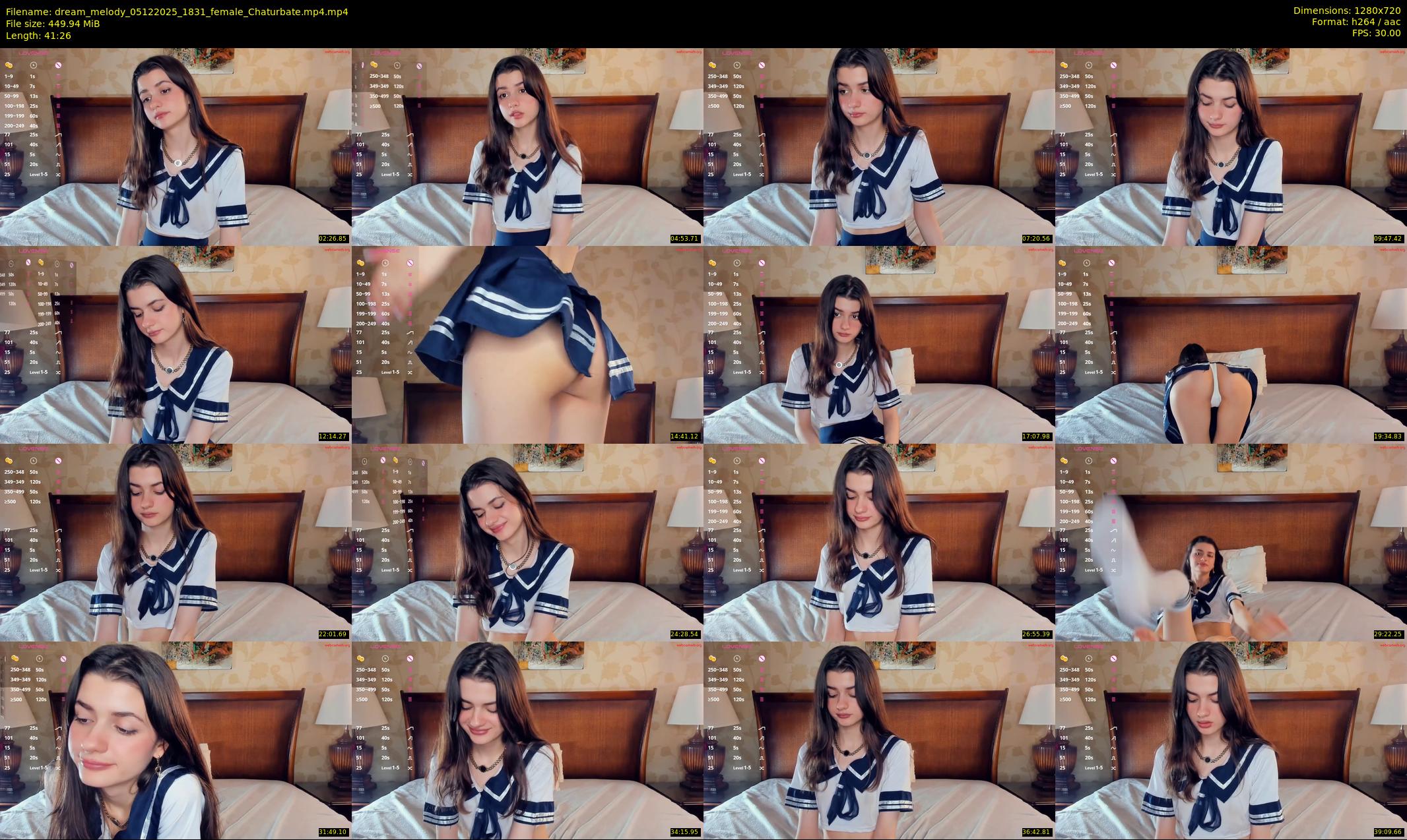 dream_melody — 42 minute Chaturbate female cam show recording, 720p, Dec 5, 2025
