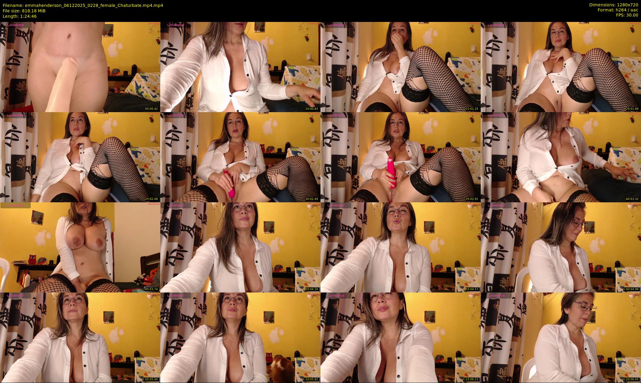 emmahenderson — 85 minute Chaturbate female cam show recording, 720p, Dec 6, 2025